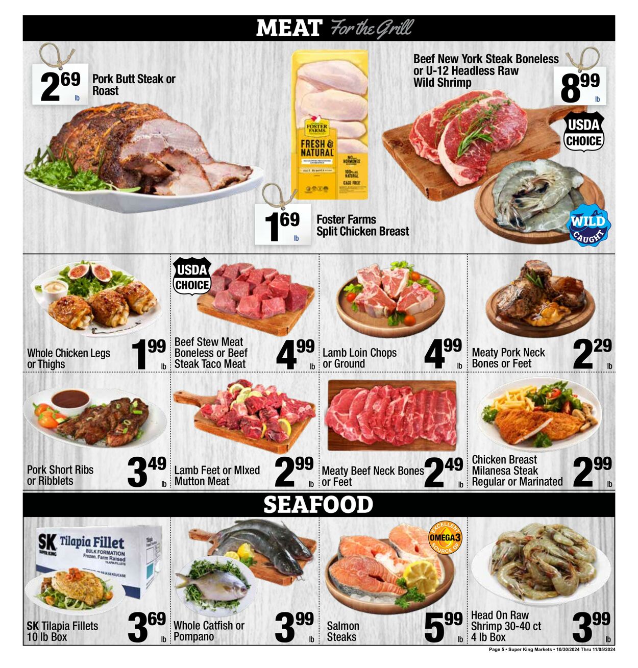 Weekly ad Super King Markets 10/30/2024 - 11/05/2024