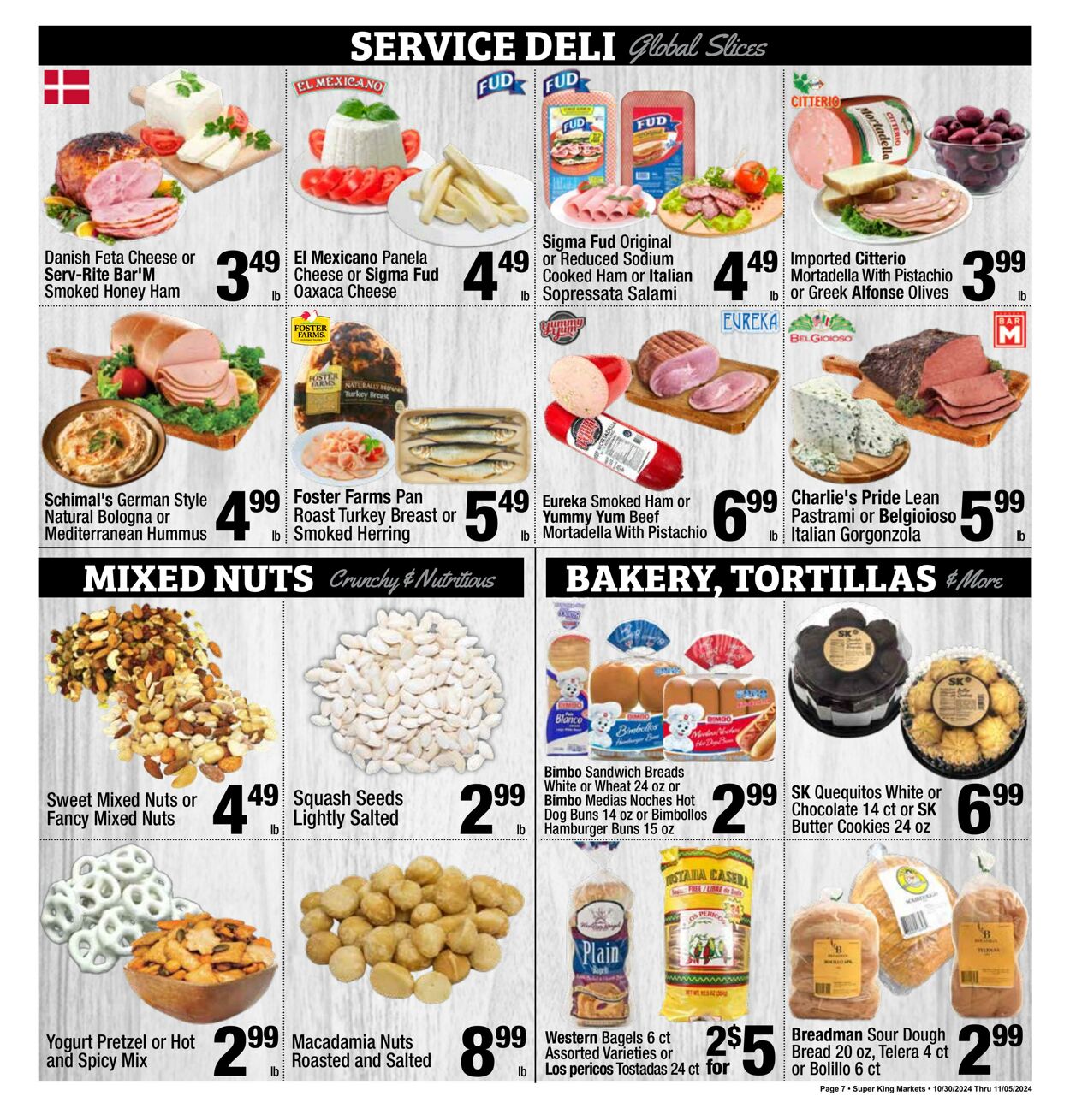 Weekly ad Super King Markets 10/30/2024 - 11/05/2024