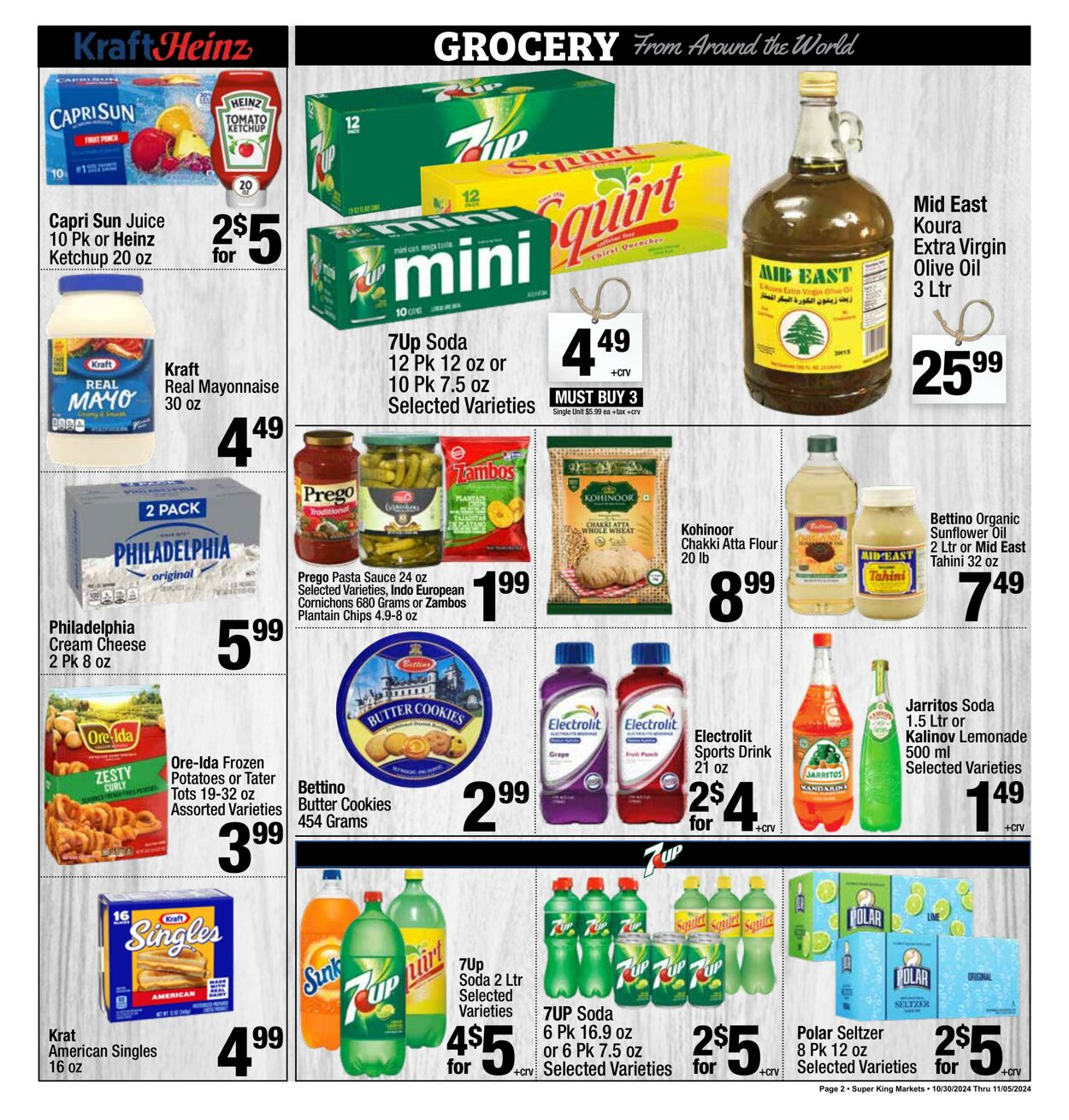 Weekly ad Super King Markets 10/30/2024 - 11/05/2024