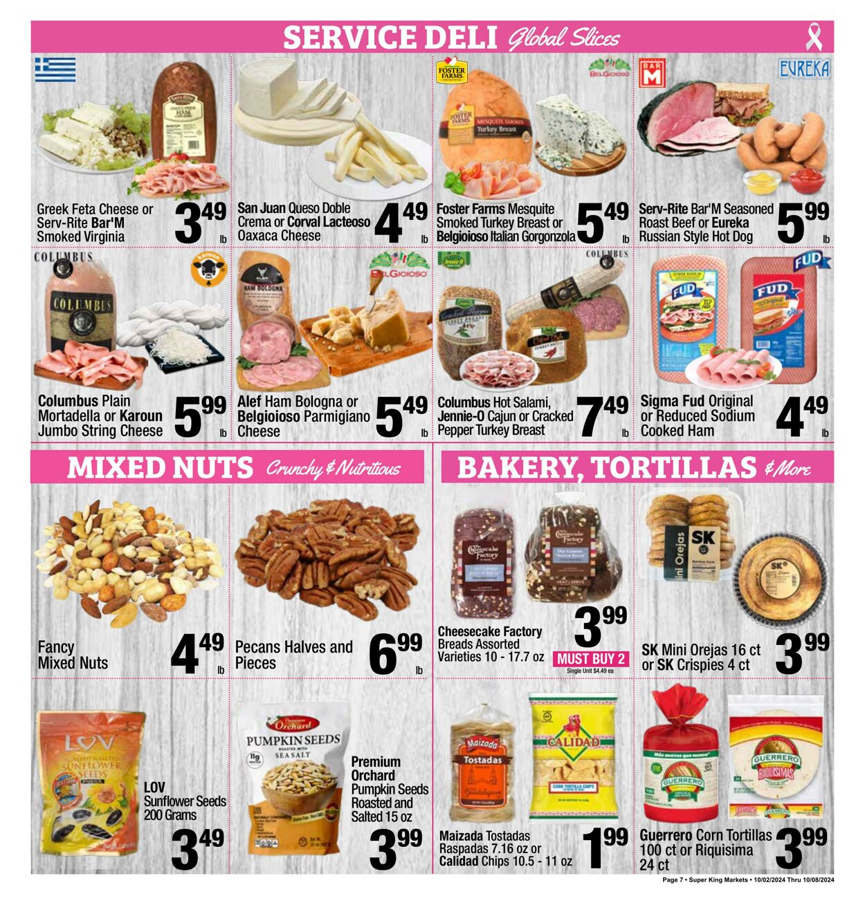 Weekly ad Super King Markets 10/02/2024 - 10/08/2024