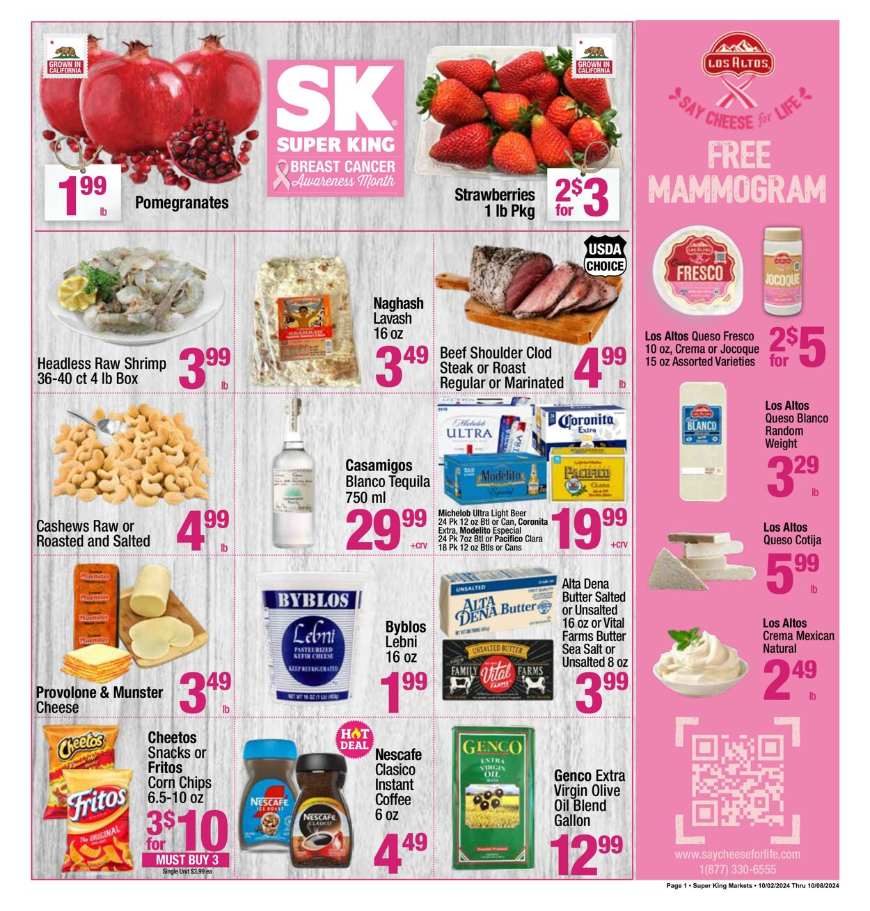 Weekly ad Super King Markets - Superkingmarkets Oct 2, 2024 - Oct 8, 2024