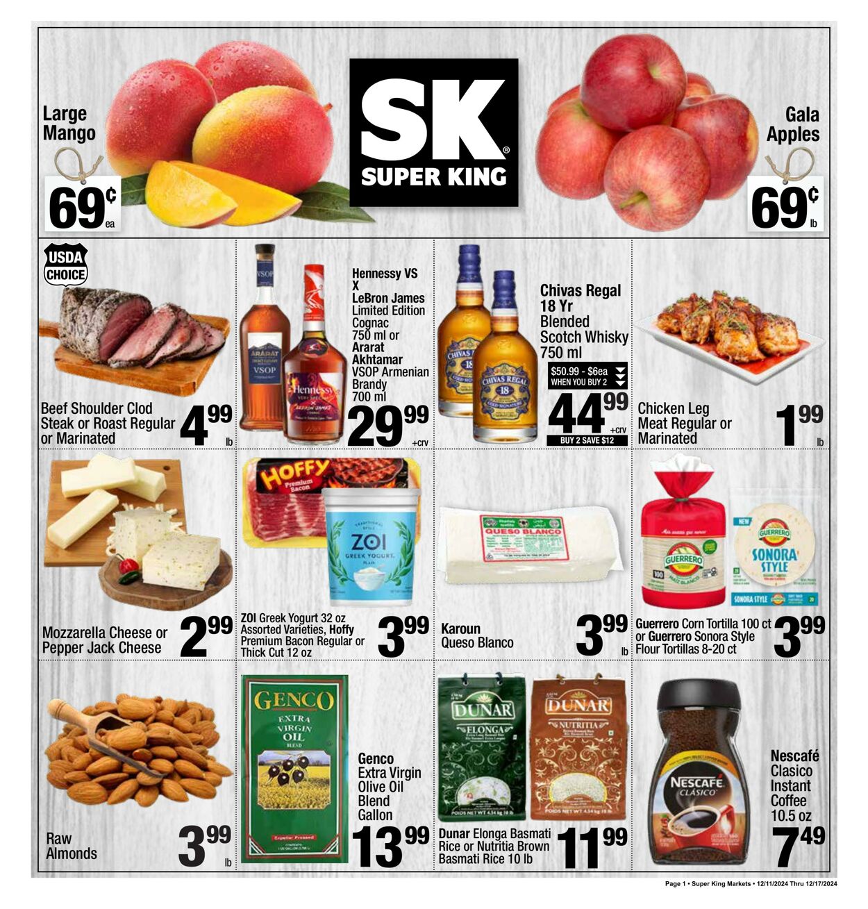 Weekly ad Super King Markets 12/11/2024 - 12/17/2024