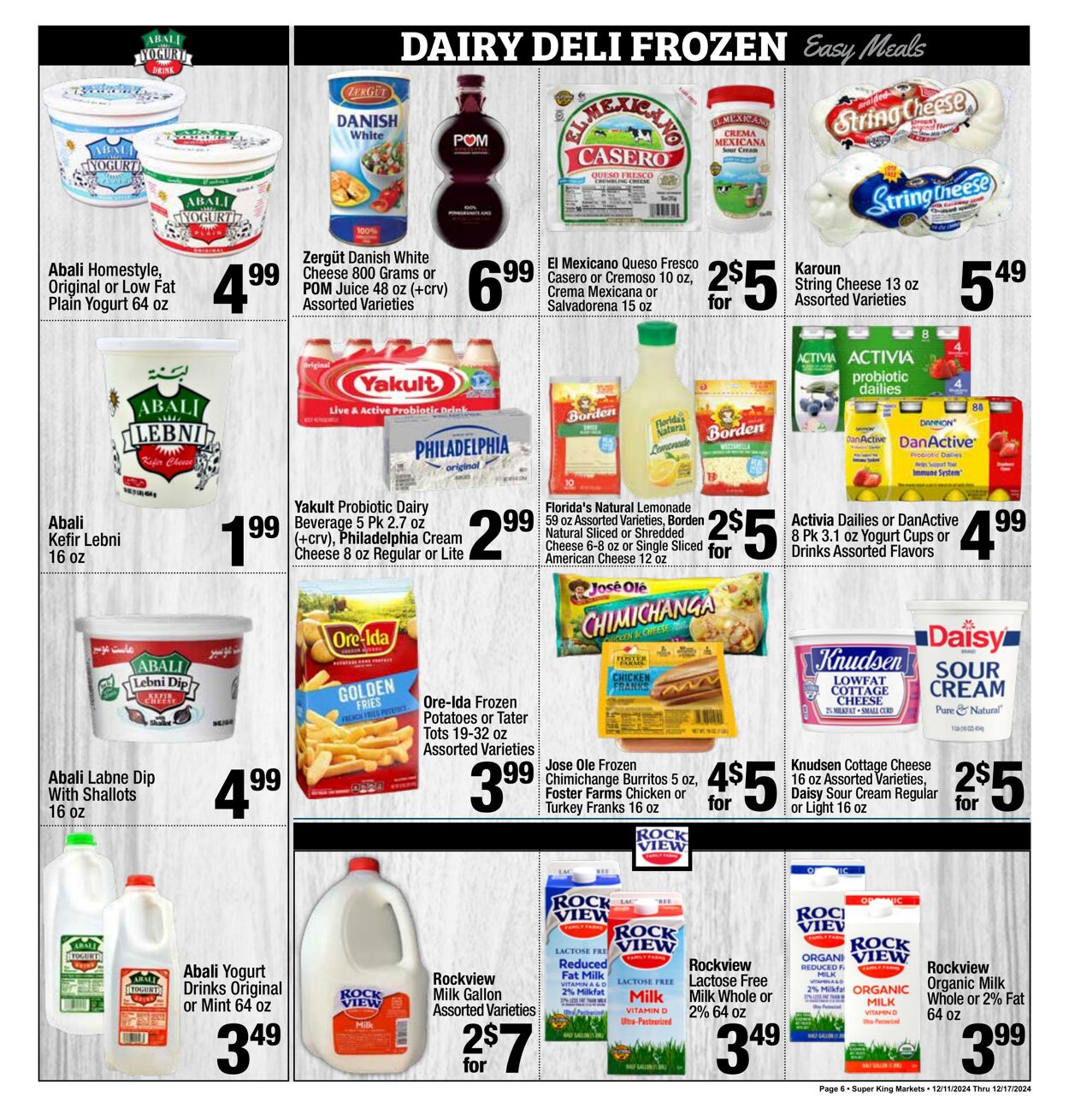 Weekly ad Super King Markets 12/11/2024 - 12/17/2024