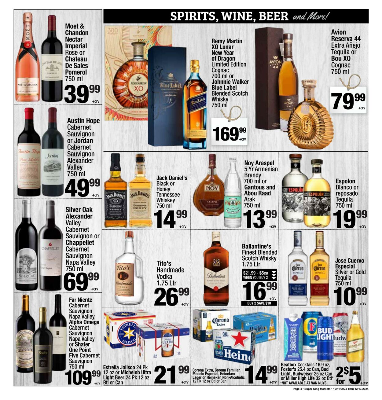 Weekly ad Super King Markets 12/11/2024 - 12/17/2024