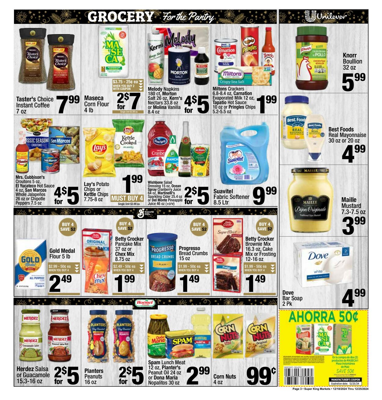 Weekly ad Super King Markets 12/18/2024 - 12/25/2024