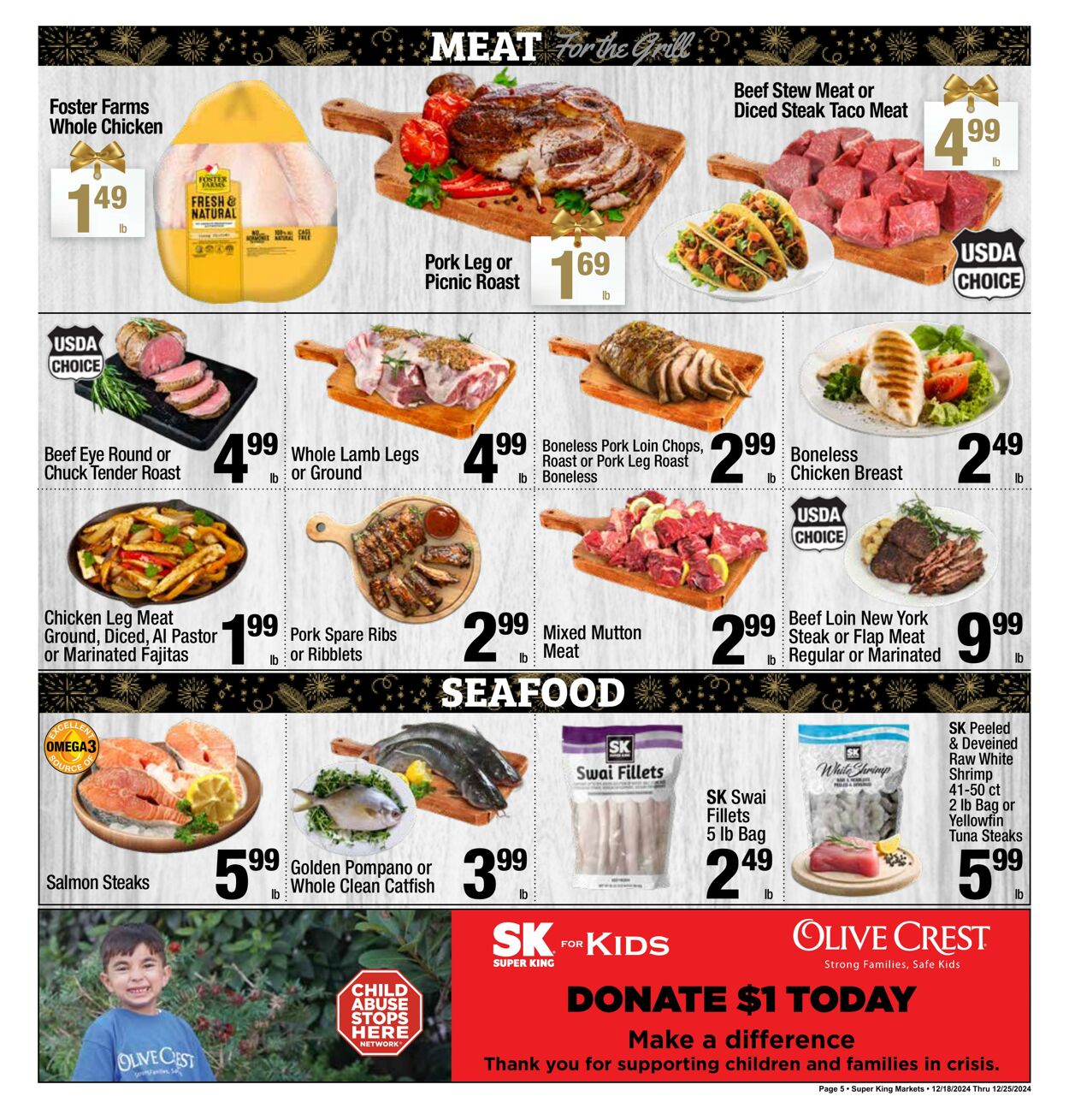 Weekly ad Super King Markets 12/18/2024 - 12/25/2024