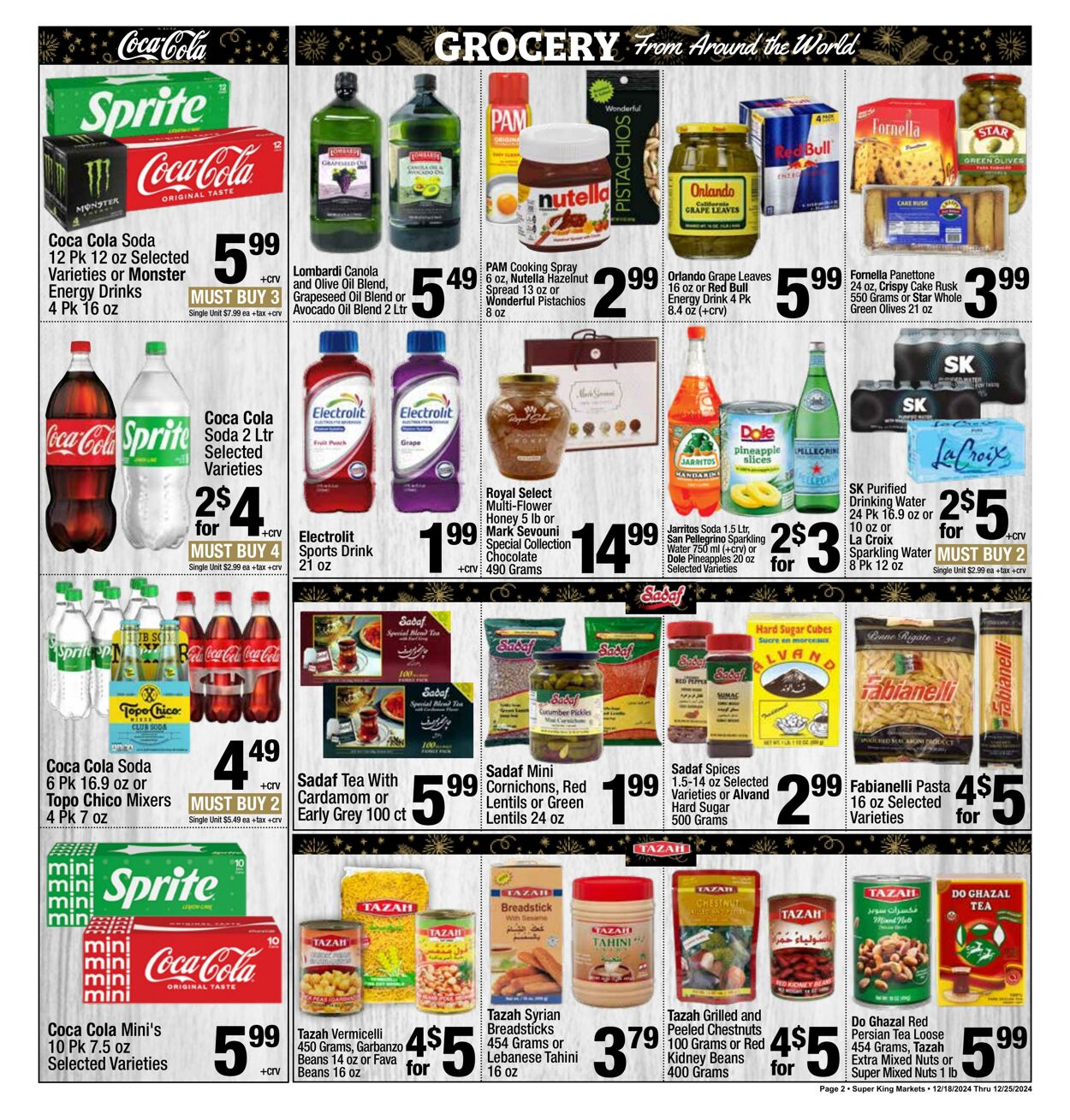 Weekly ad Super King Markets 12/18/2024 - 12/25/2024