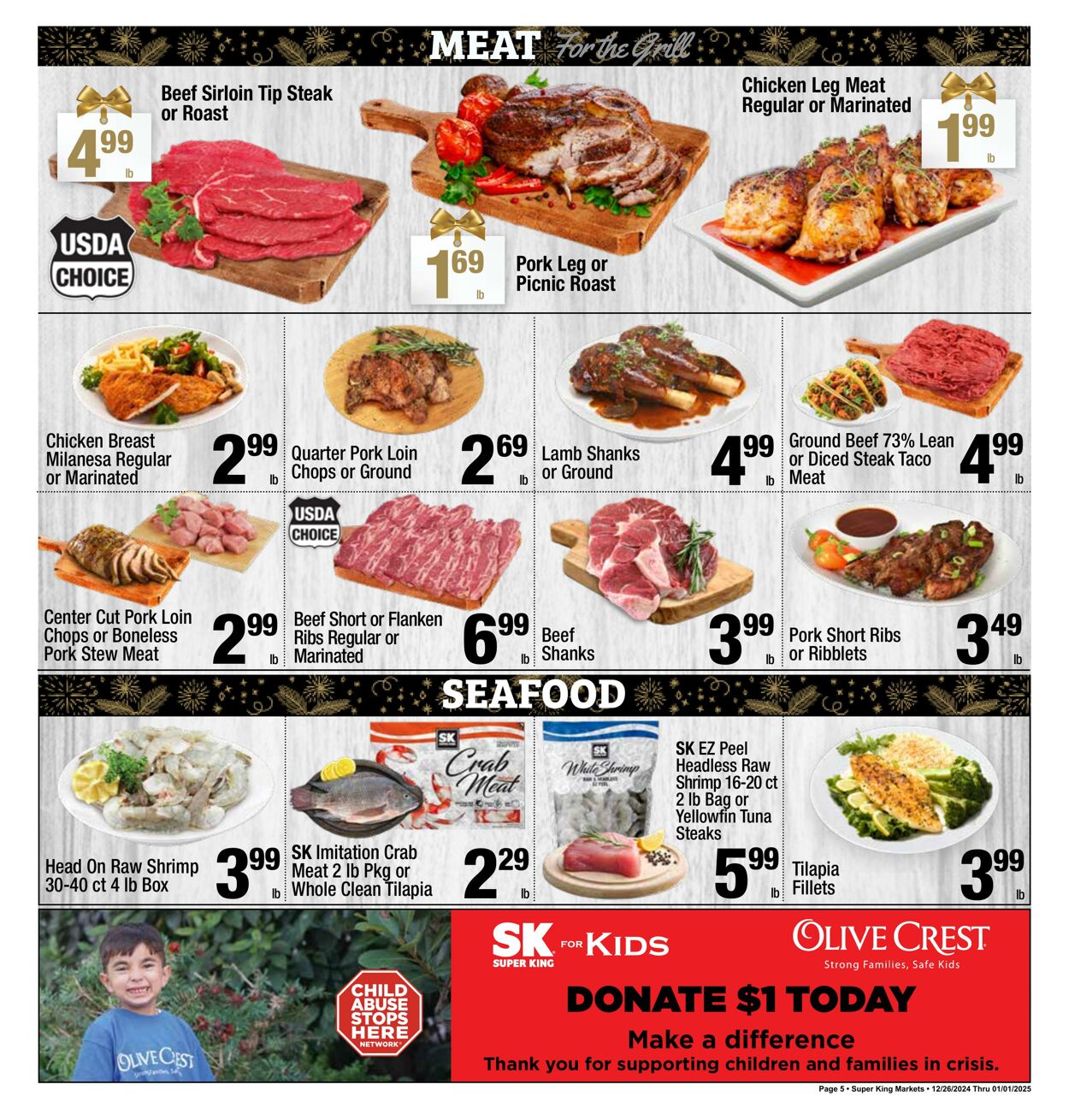 Weekly ad Super King Markets 12/26/2024 - 01/01/2025