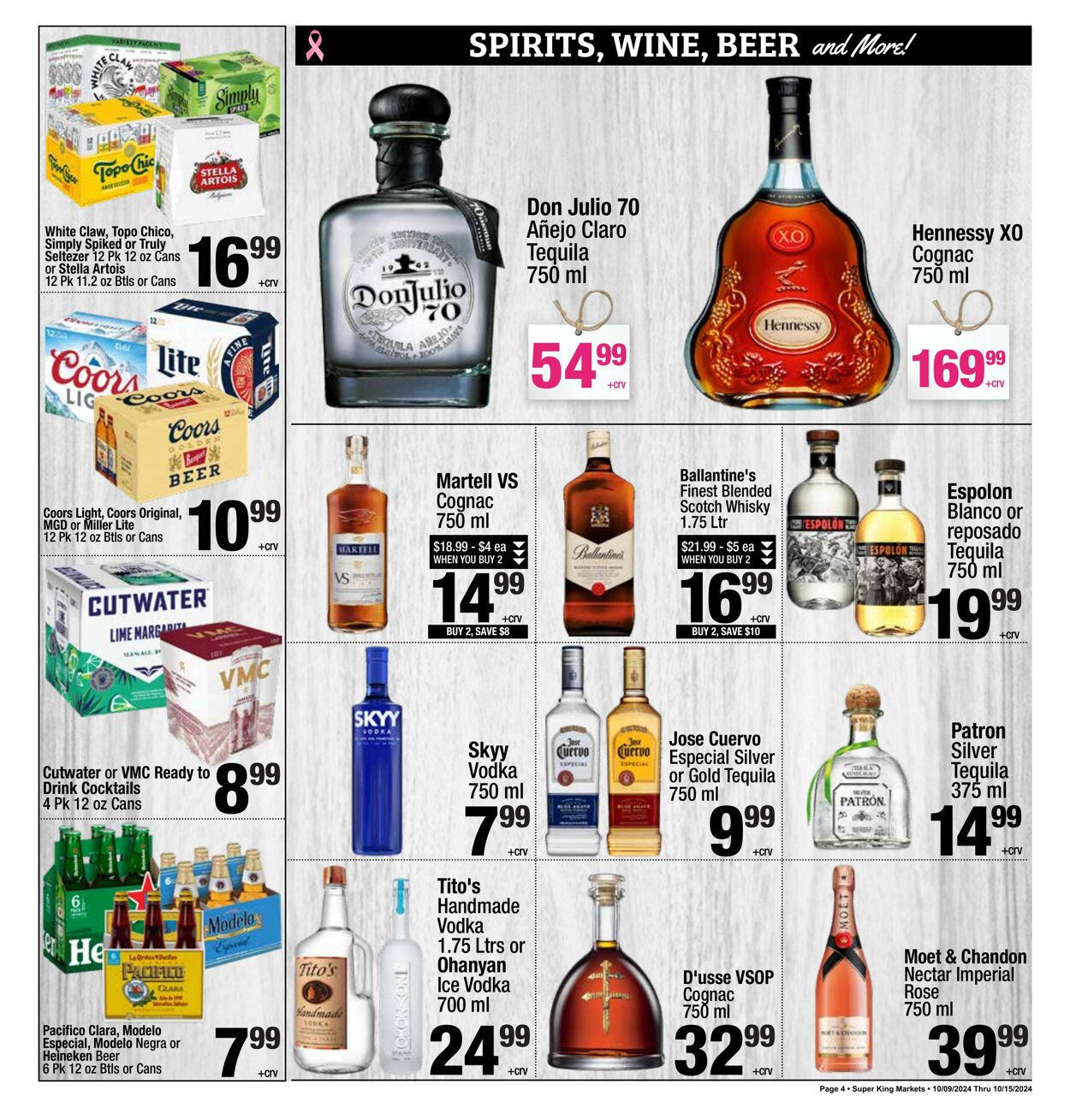 Weekly ad Super King Markets 10/09/2024 - 10/15/2024