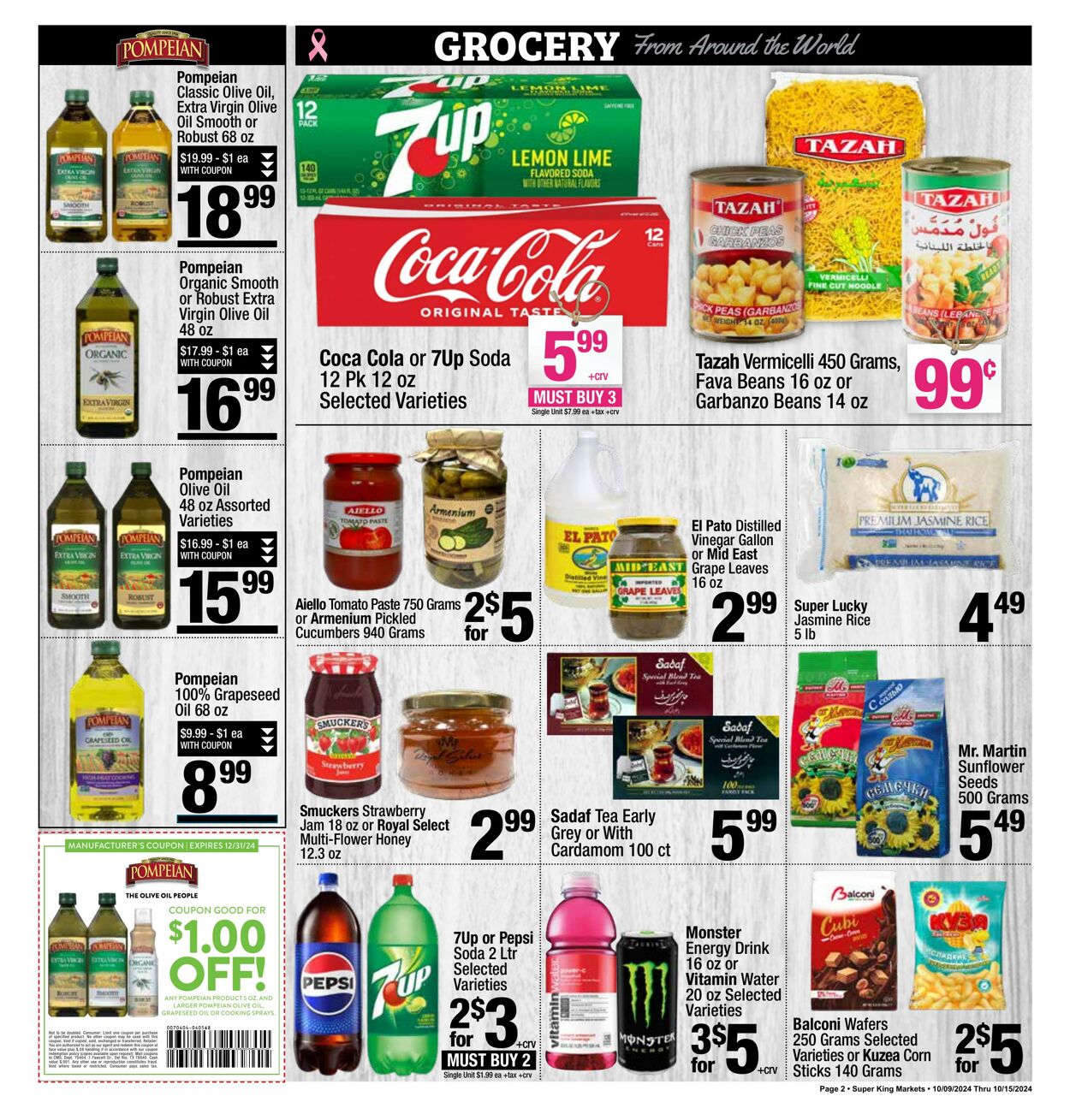 Weekly ad Super King Markets 10/09/2024 - 10/15/2024