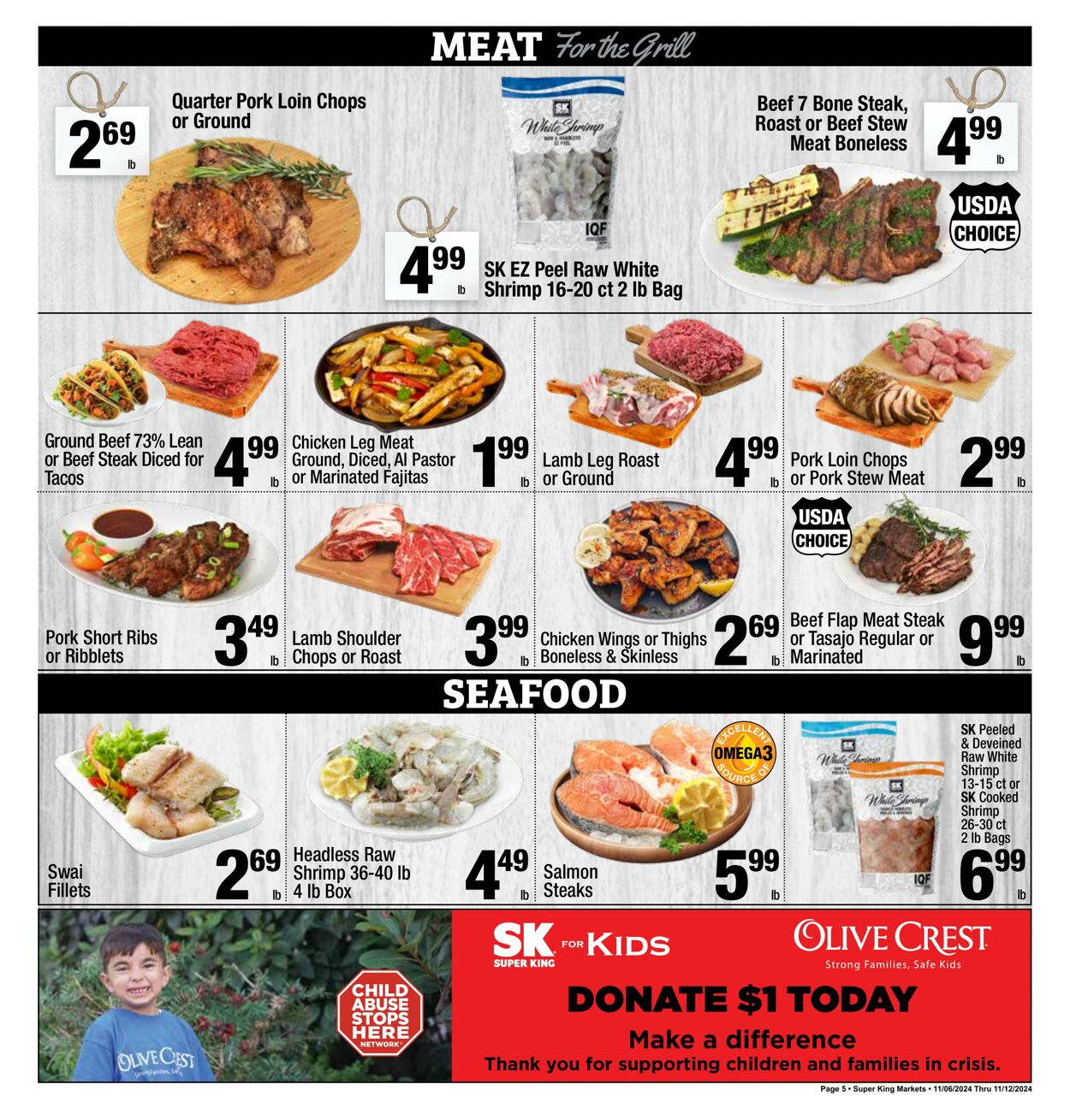 Weekly ad Super King Markets 11/06/2024 - 11/13/2024