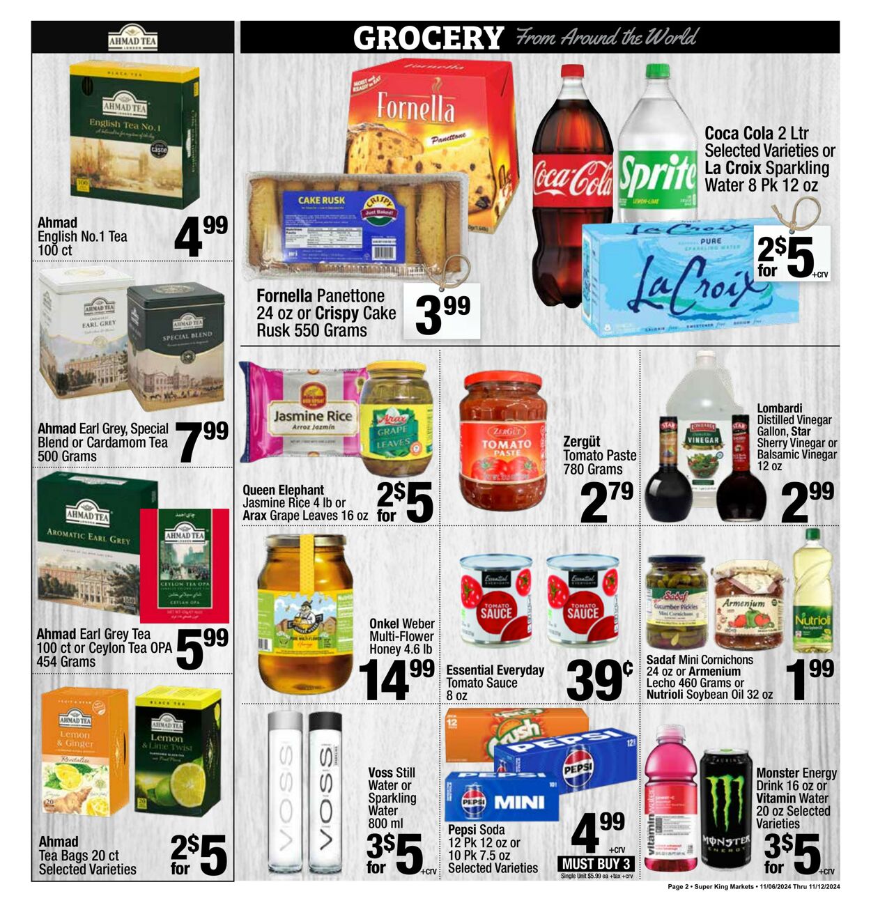 Weekly ad Super King Markets 11/06/2024 - 11/13/2024