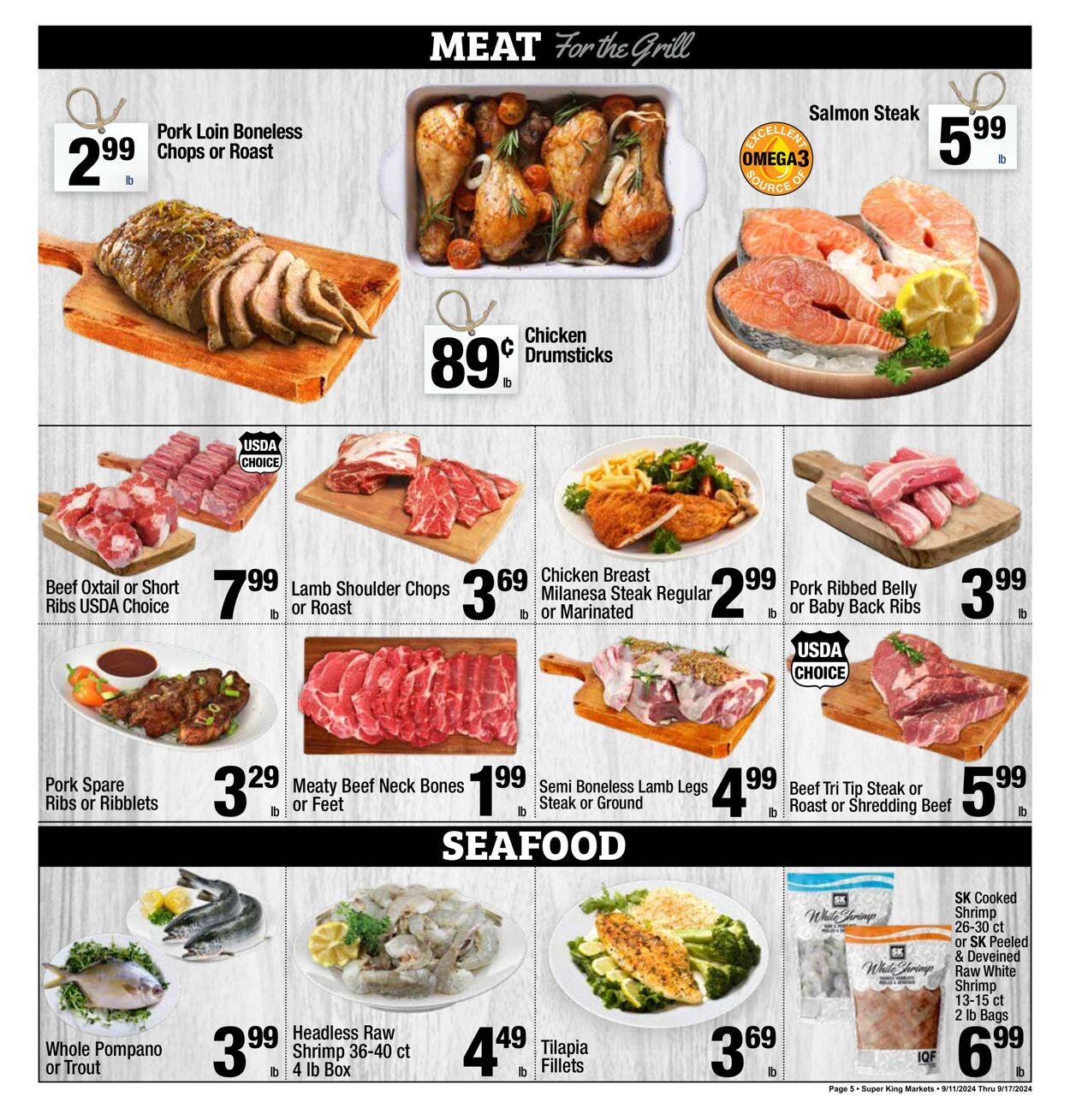 Weekly ad Super King Markets 09/11/2024 - 09/17/2024