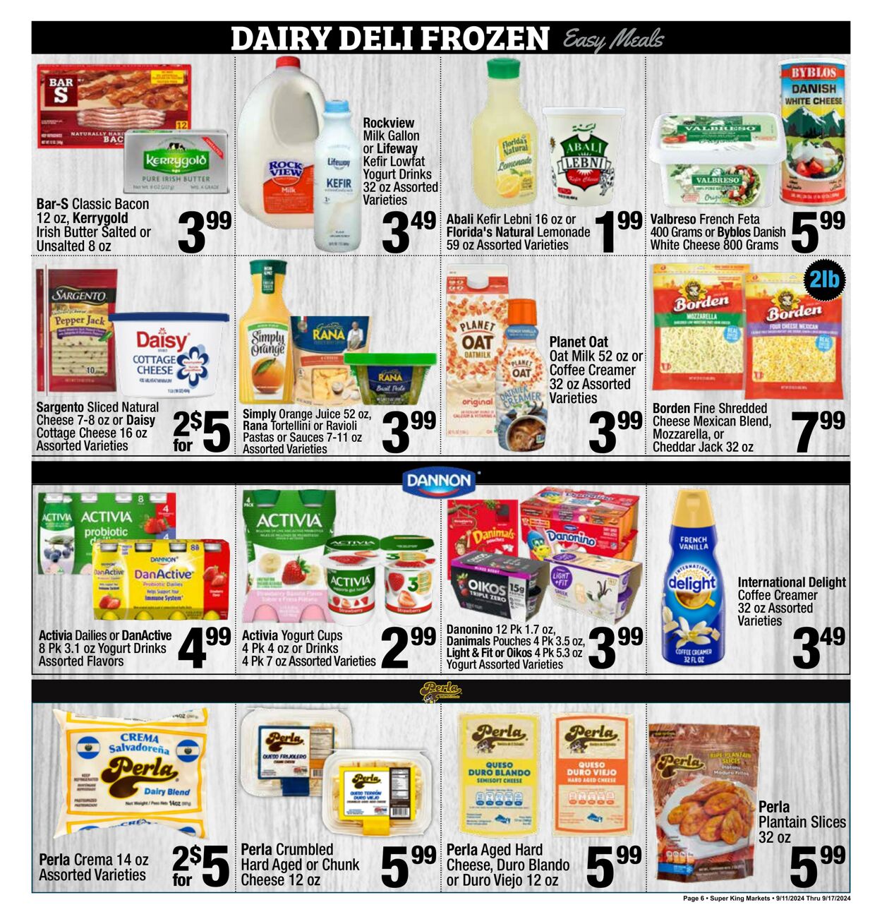 Weekly ad Super King Markets 09/11/2024 - 09/17/2024