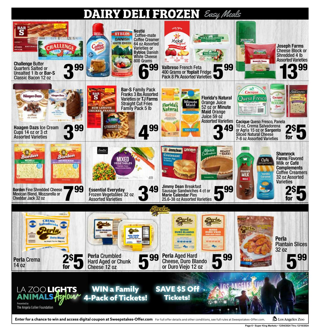 Weekly ad Super King Markets 12/04/2024 - 12/10/2024