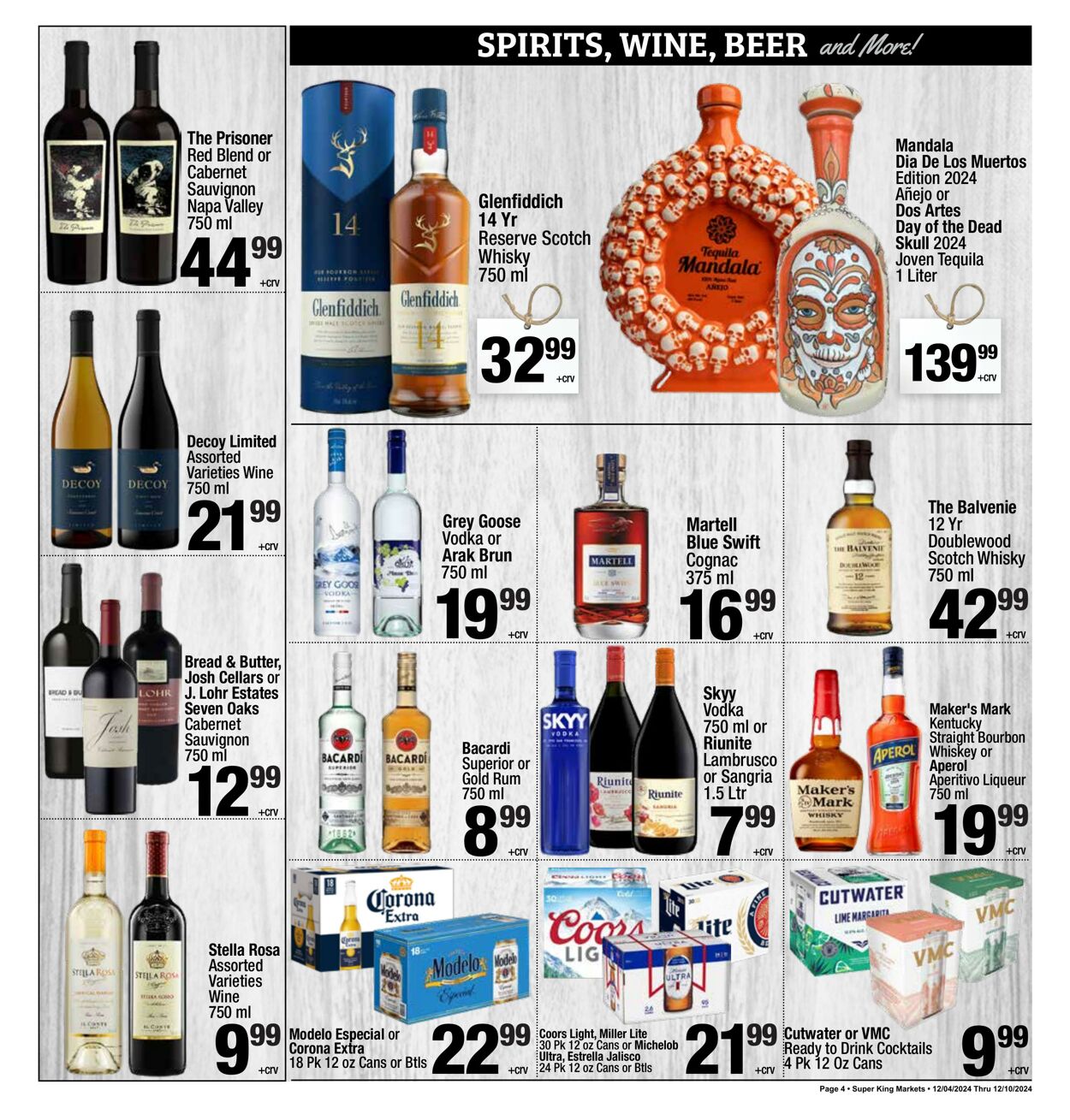 Weekly ad Super King Markets 12/04/2024 - 12/10/2024