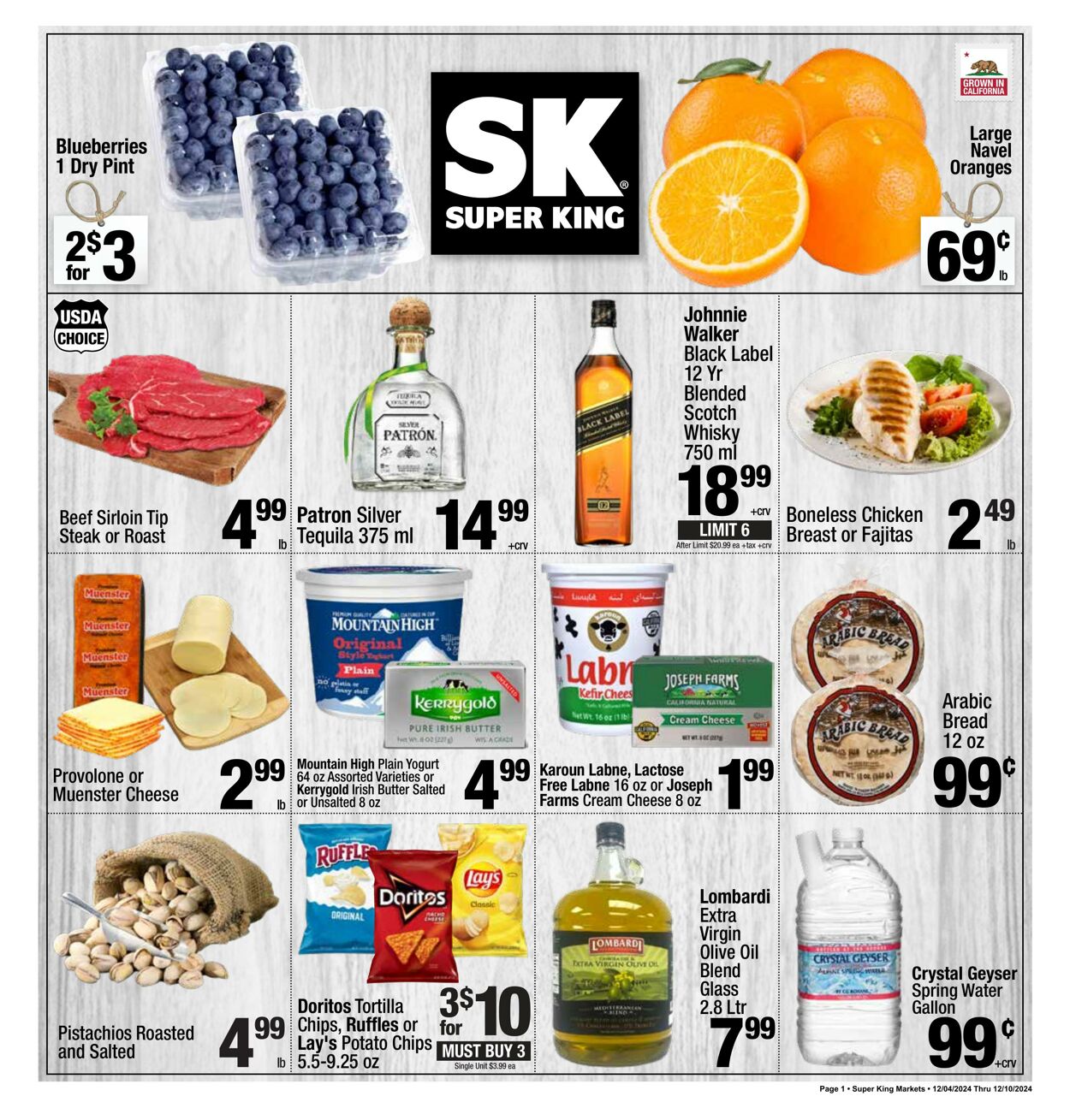 Weekly ad Super King Markets 12/04/2024 - 12/10/2024