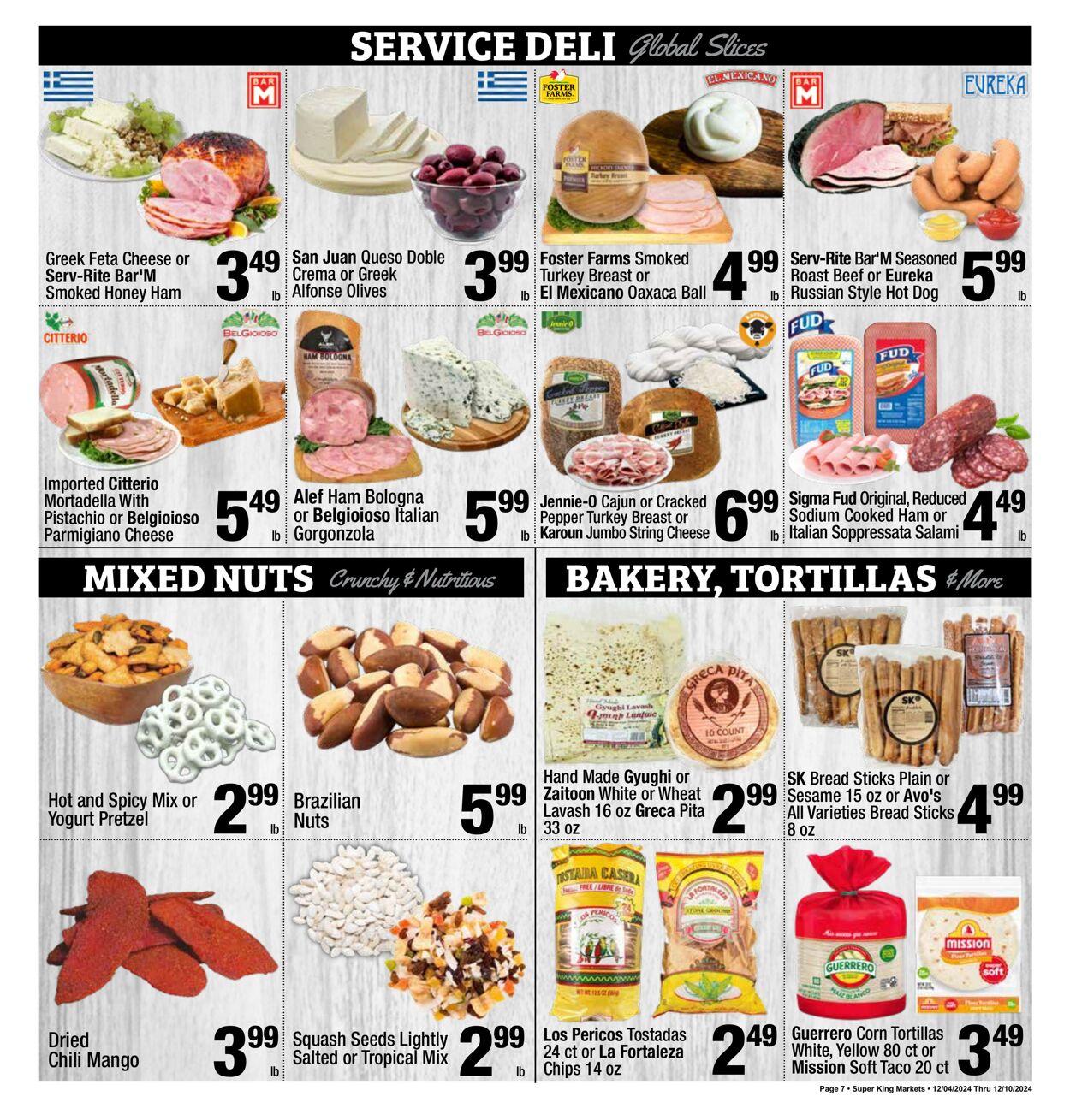 Weekly ad Super King Markets 12/04/2024 - 12/10/2024