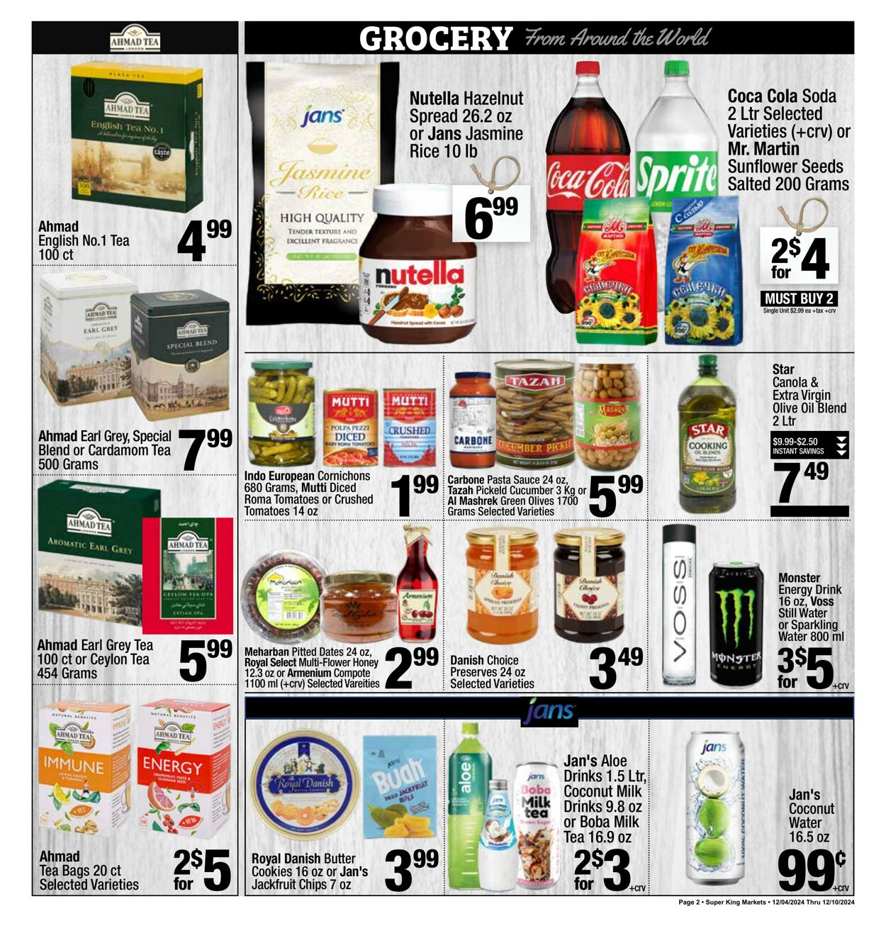 Weekly ad Super King Markets 12/04/2024 - 12/10/2024