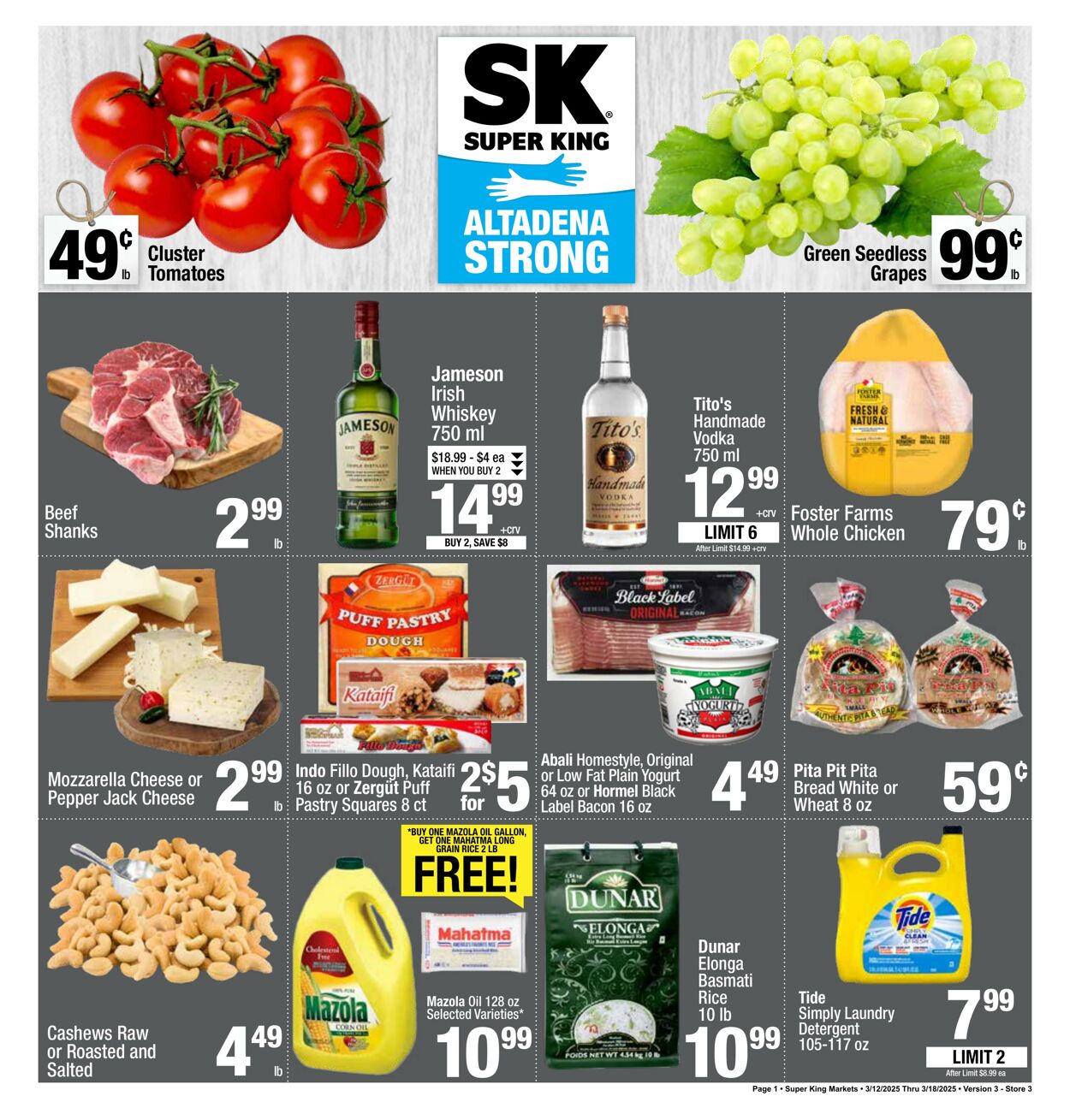 Weekly ad Super King Markets - usa Mar 13, 2025 - Mar 18, 2025