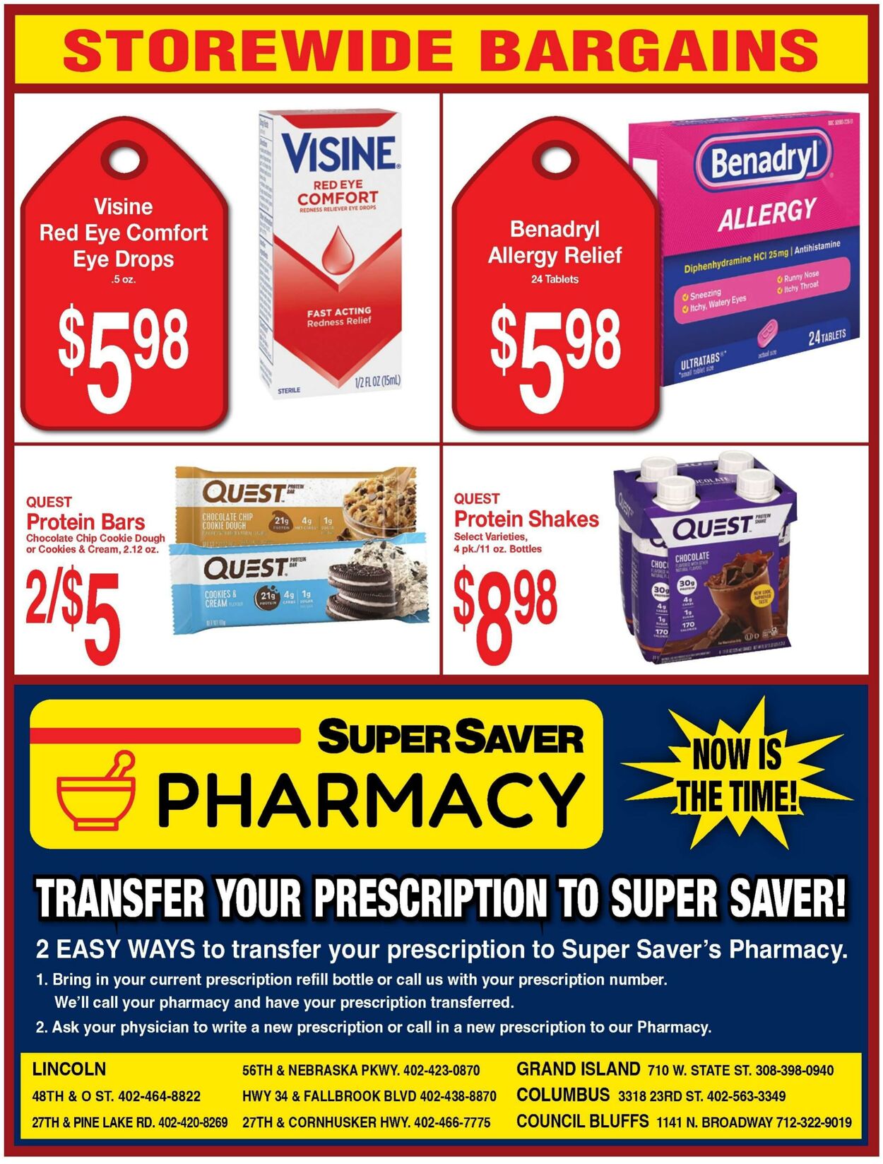 Weekly ad Super Saver 05/14/2025 - 06/10/2025