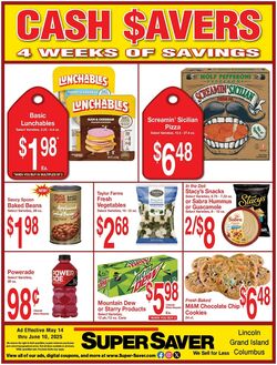 Weekly ad Super Saver 05/14/2025 - 06/10/2025