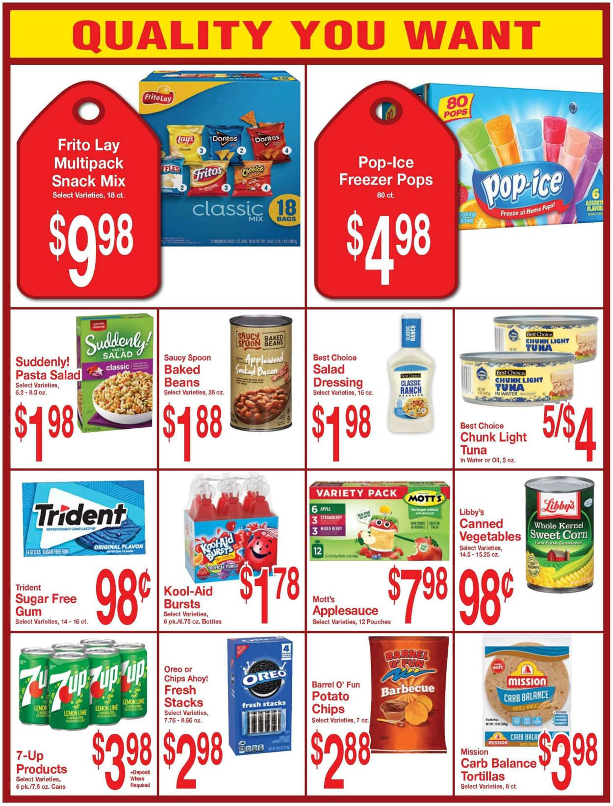Weekly ad Super Saver 07/09/2025 - 08/05/2025