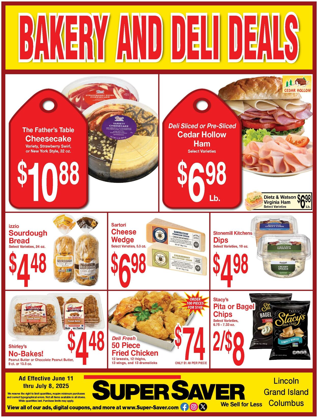 Weekly ad Super Saver 06/11/2025 - 07/08/2025