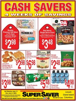 Weekly ad Super Saver 06/11/2025 - 07/08/2025