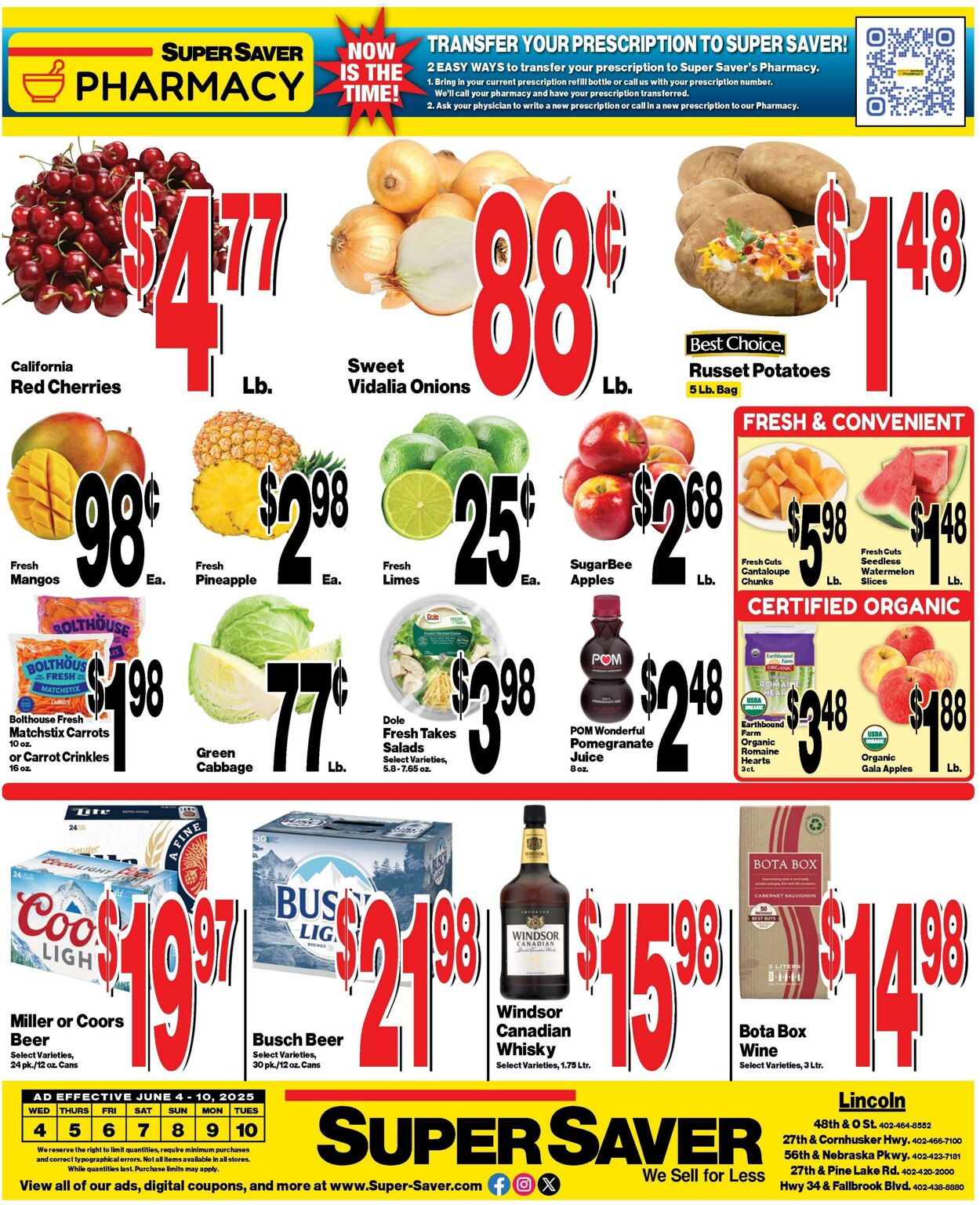 Weekly ad Super Saver 06/04/2025 - 06/10/2025