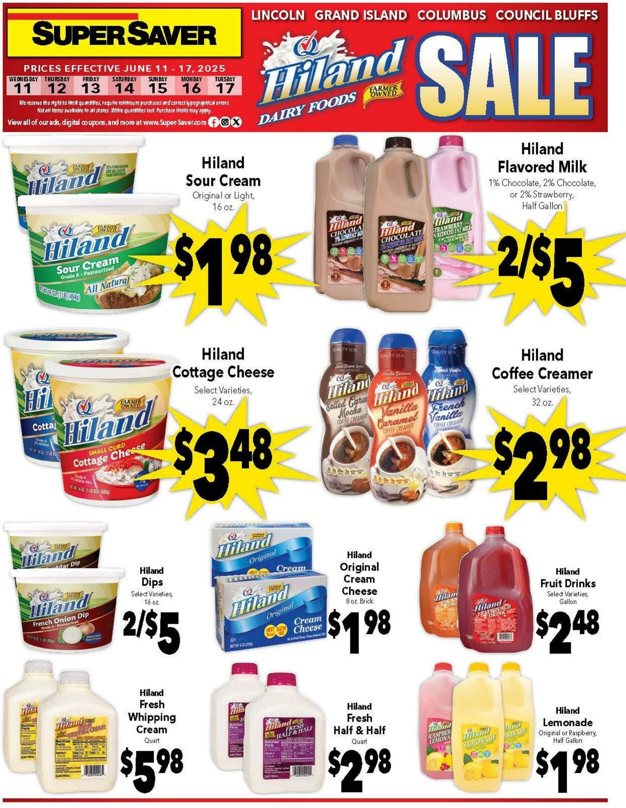 Weekly ad Super Saver 06/11/2025 - 06/17/2025