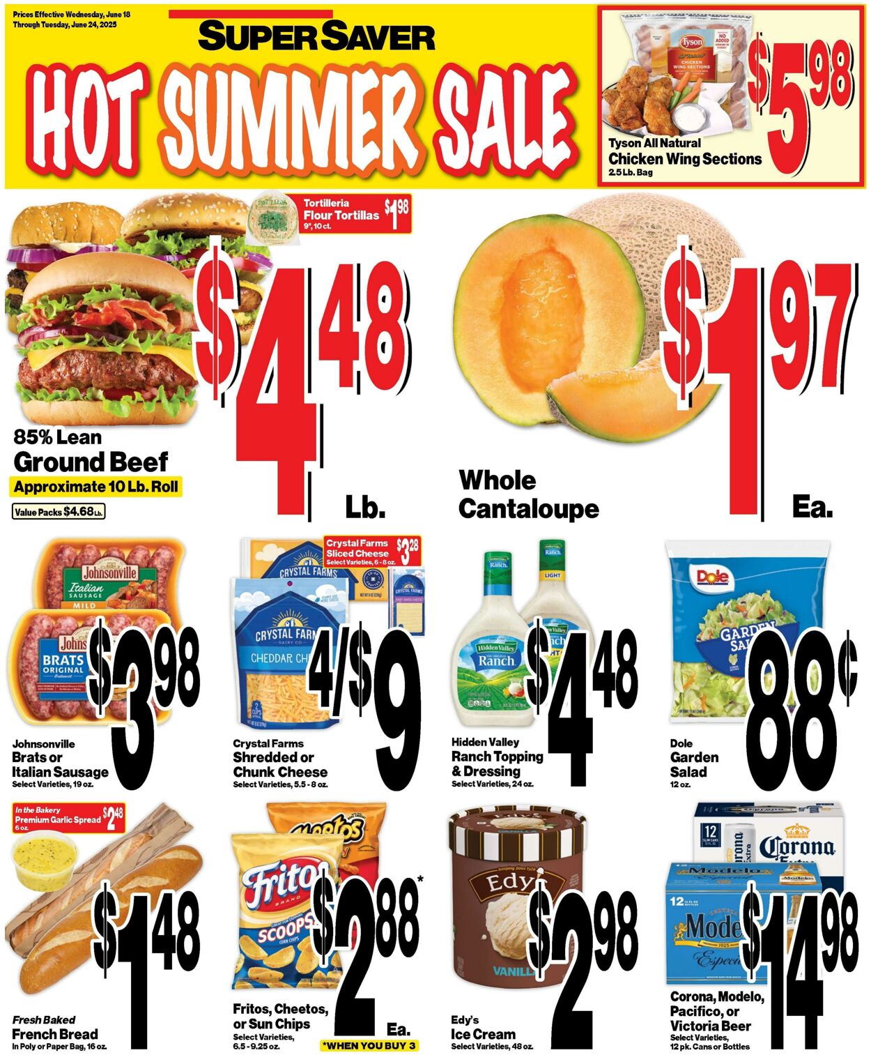Weekly ad Super Saver 06/18/2025 - 06/24/2025