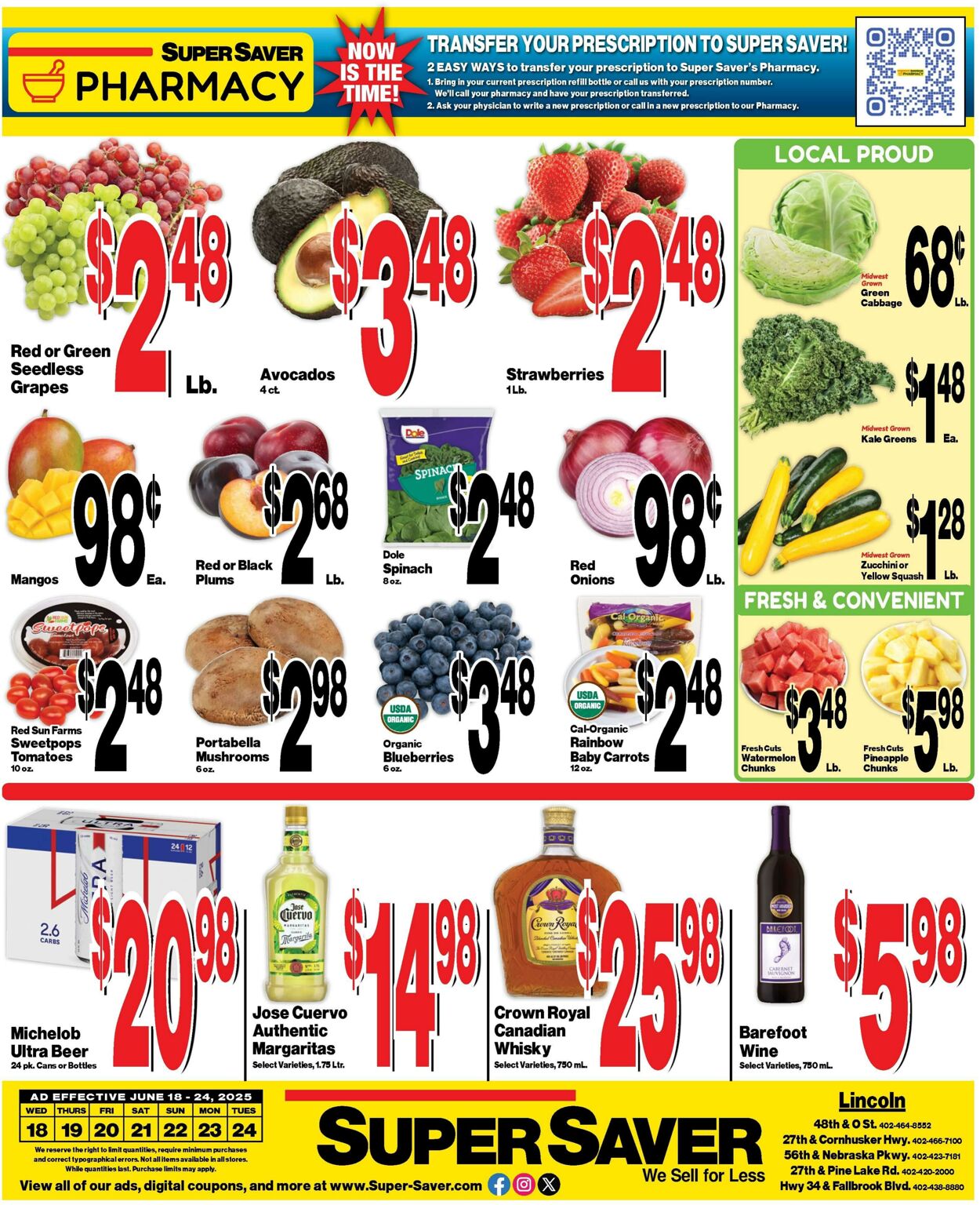 Weekly ad Super Saver 06/18/2025 - 06/24/2025