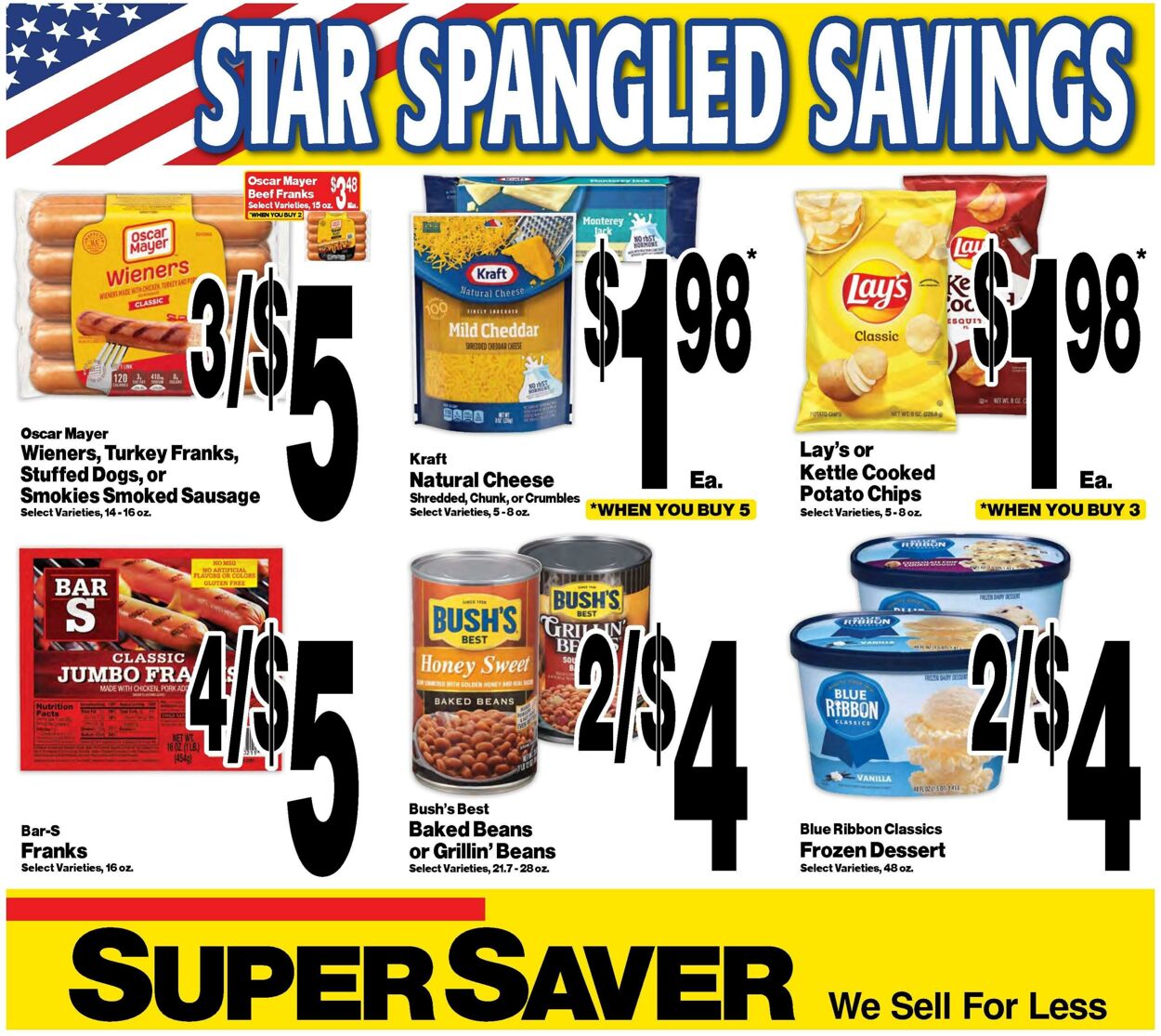 Weekly ad Super Saver 06/25/2025 - 07/04/2025