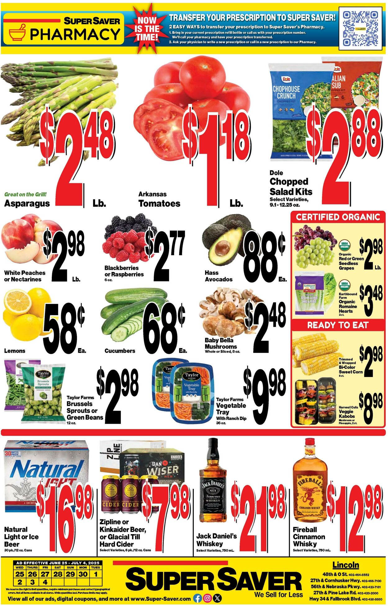 Weekly ad Super Saver 06/25/2025 - 07/04/2025