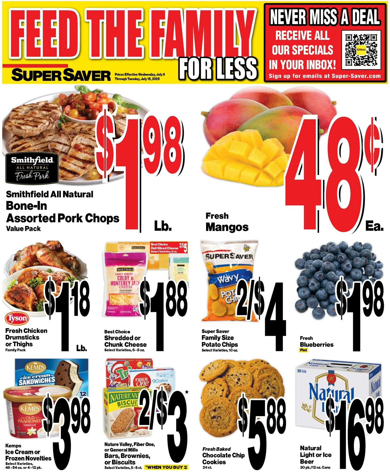 Weekly ad Super Saver 07/16/2025 - 07/22/2025