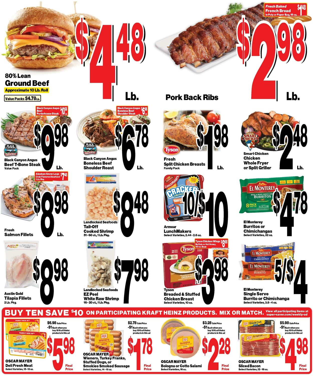 Weekly ad Super Saver 07/30/2025 - 08/05/2025