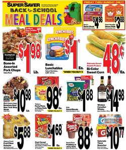 Weekly ad Super Saver 08/06/2025 - 08/12/2025