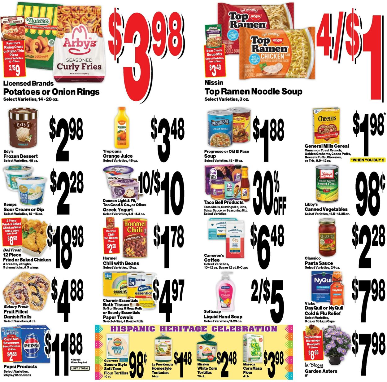 Weekly ad Super Saver 09/10/2025 - 09/16/2025