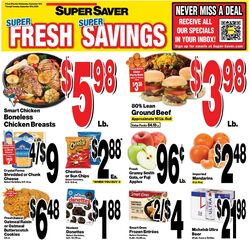 Weekly ad Super Saver 09/10/2025 - 09/16/2025