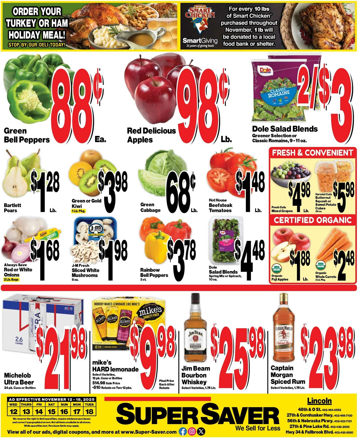 Weekly ad Super Saver 11/12/2025 - 11/18/2025