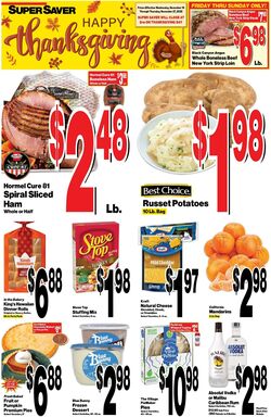 Weekly ad Super Saver 11/19/2025 - 11/27/2025