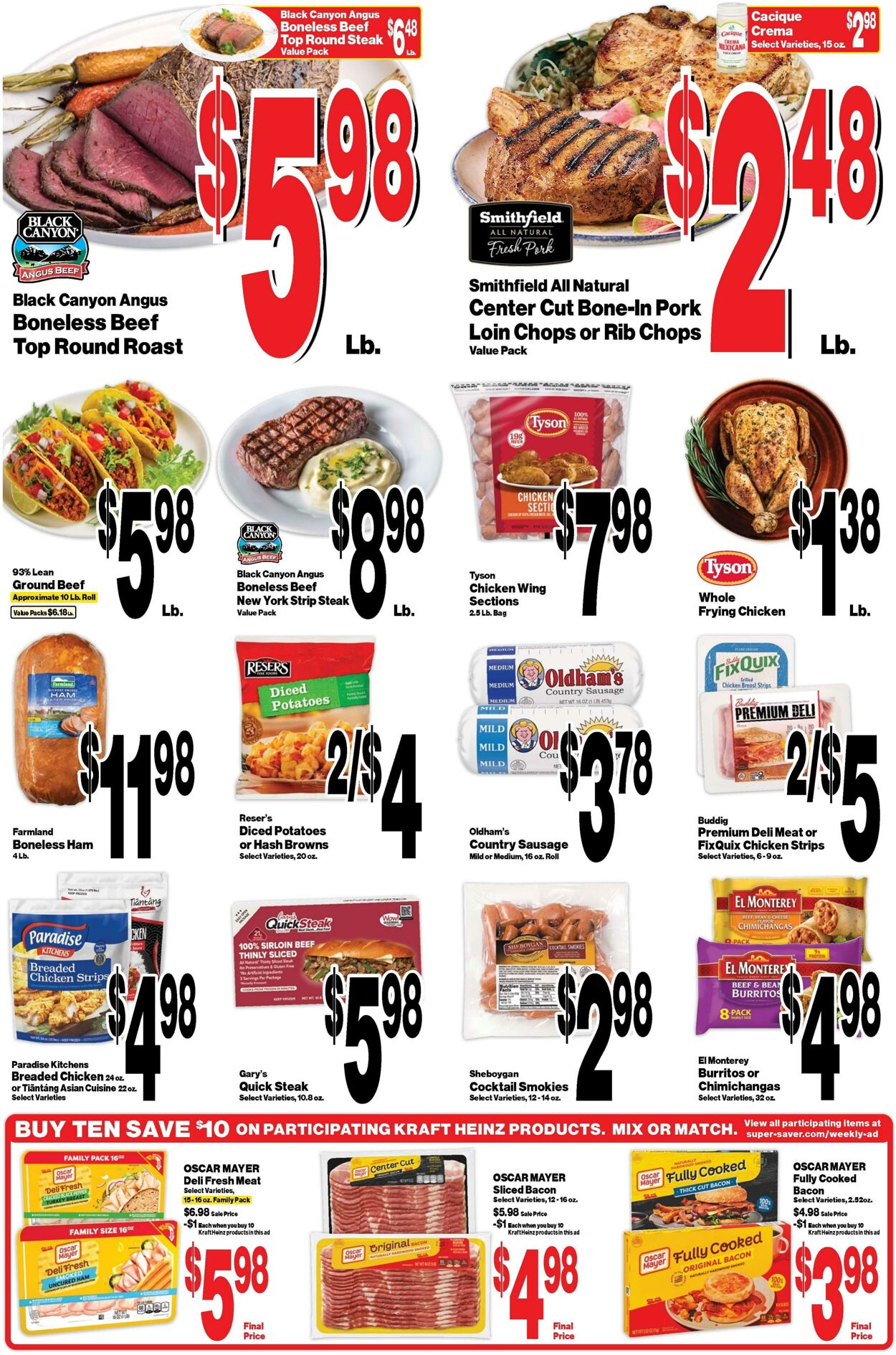 Weekly ad Super Saver 12/03/2025 - 12/09/2025