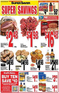 Weekly ad Super Saver 12/03/2025 - 12/09/2025