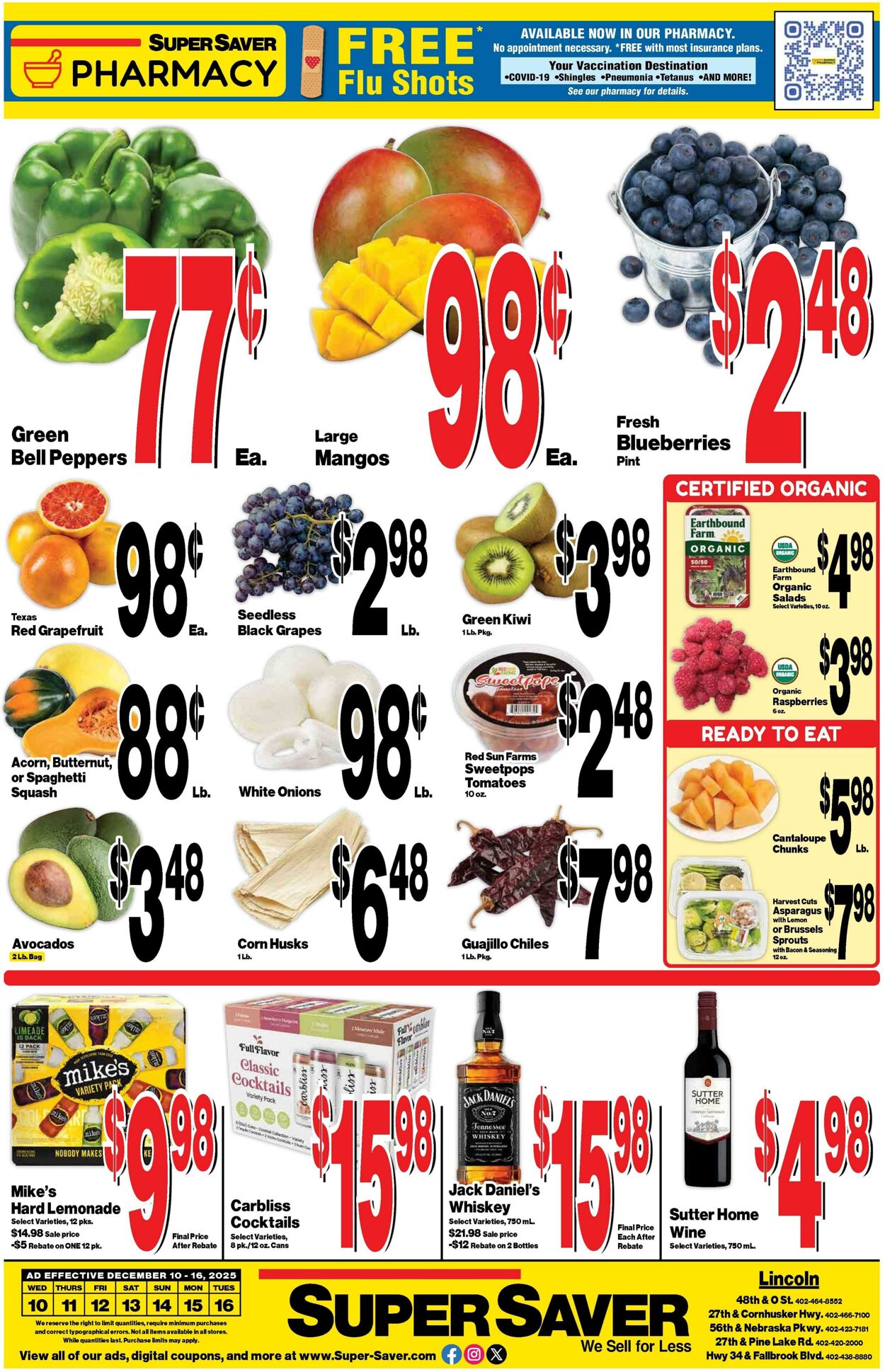 Weekly ad Super Saver 12/10/2025 - 12/16/2025