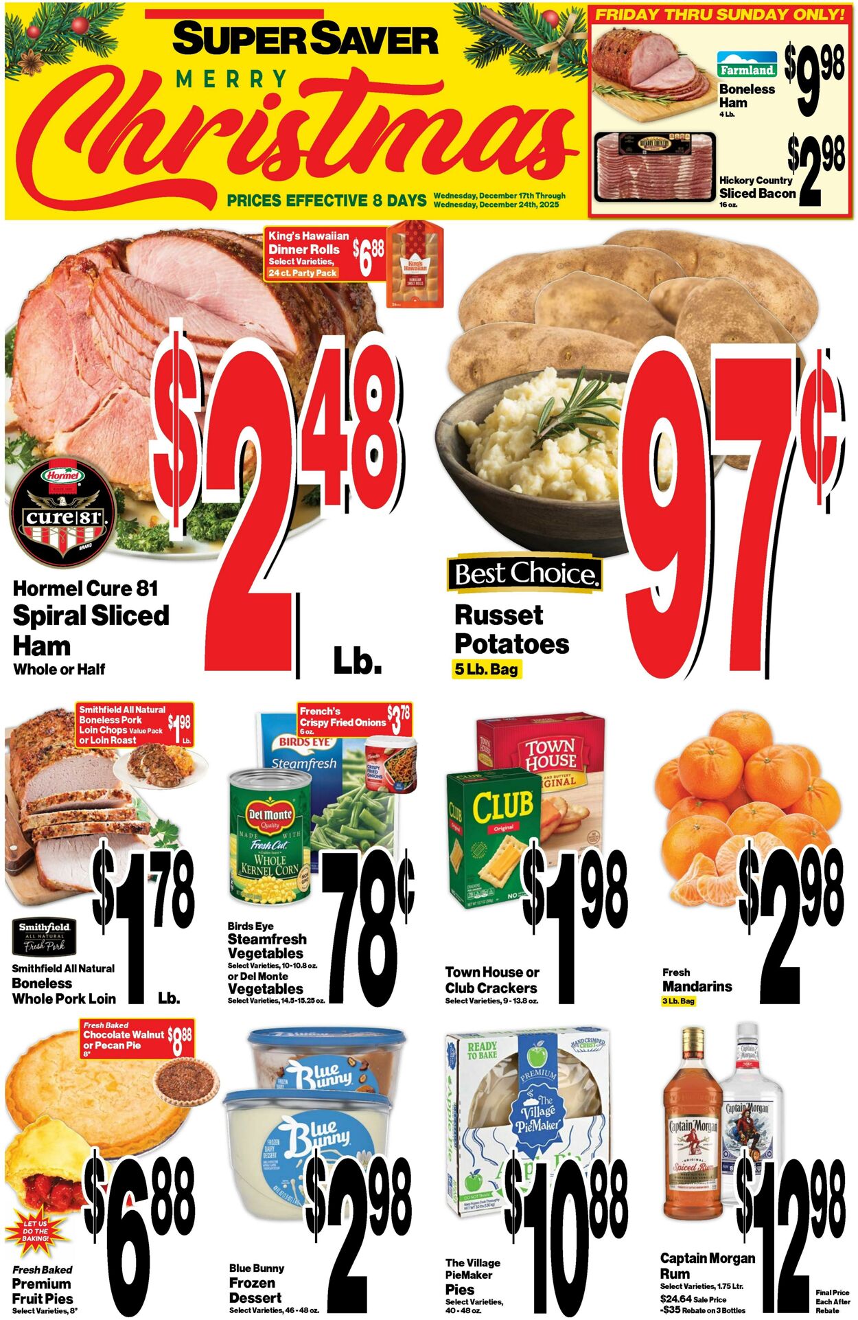 Weekly ad Super Saver 12/17/2025 - 12/24/2025