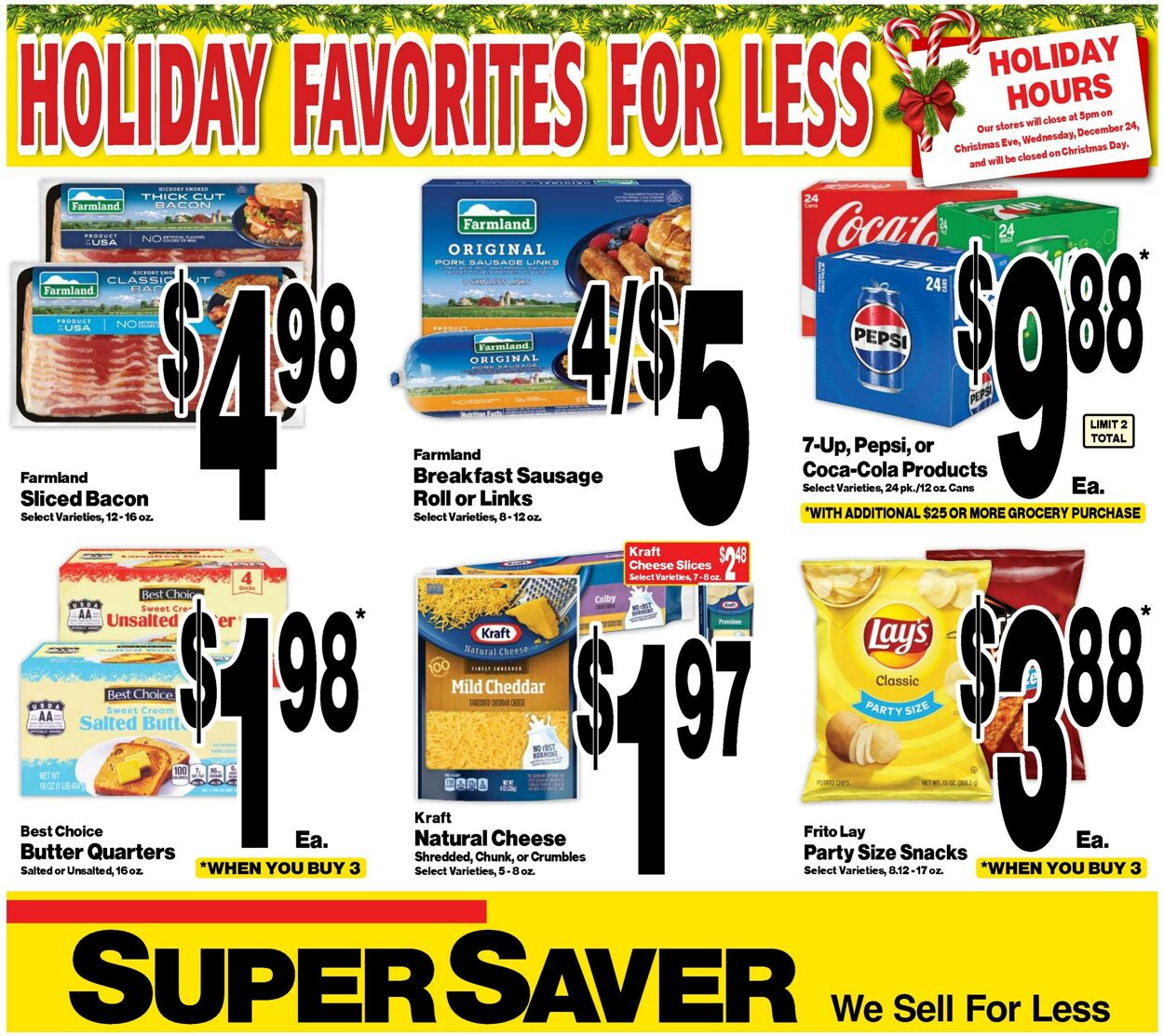 Weekly ad Super Saver 12/17/2025 - 12/24/2025