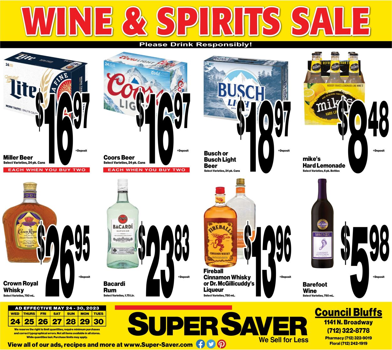 Weekly ad Super Saver 05/24/2023 - 05/30/2023