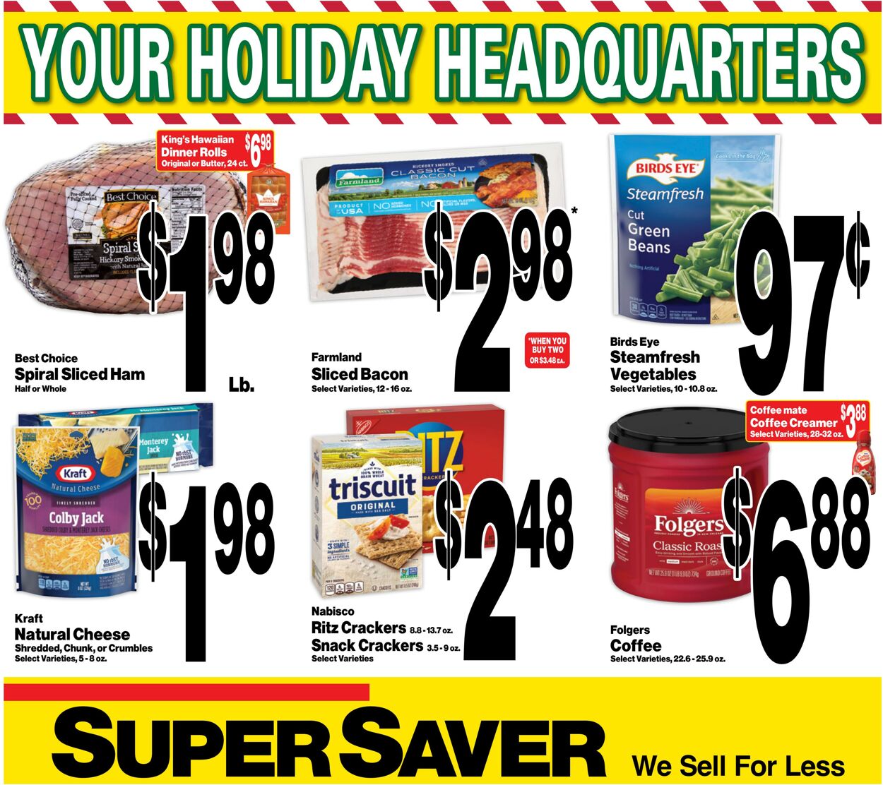 Weekly ad Super Saver 12/13/2023 - 12/19/2023