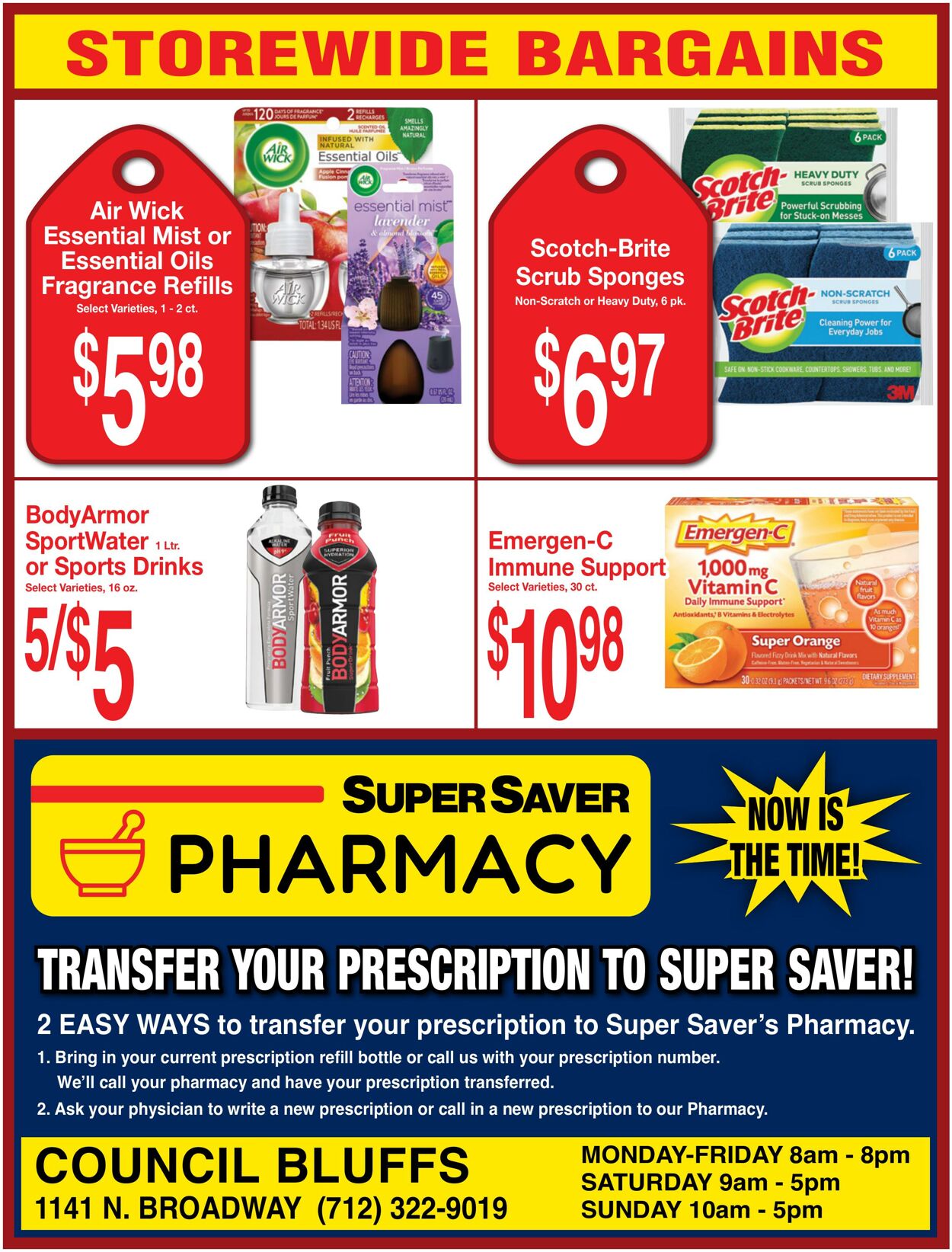 Weekly ad Super Saver 12/27/2023 - 01/23/2024
